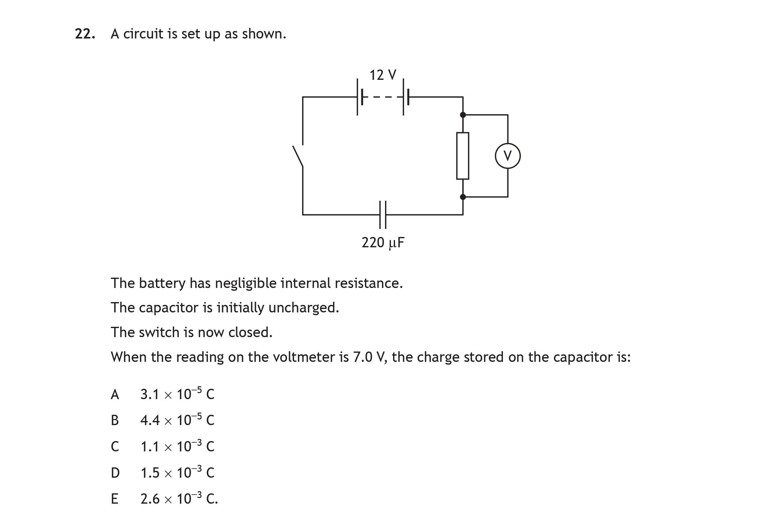 A-circuit-is-set-up-as-shown-Scottish Highers Physics-Question 22-2022.png