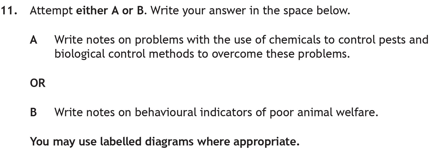Attempt-either-A-or-B-Scottish Highers Biology-Question 11-2022.png