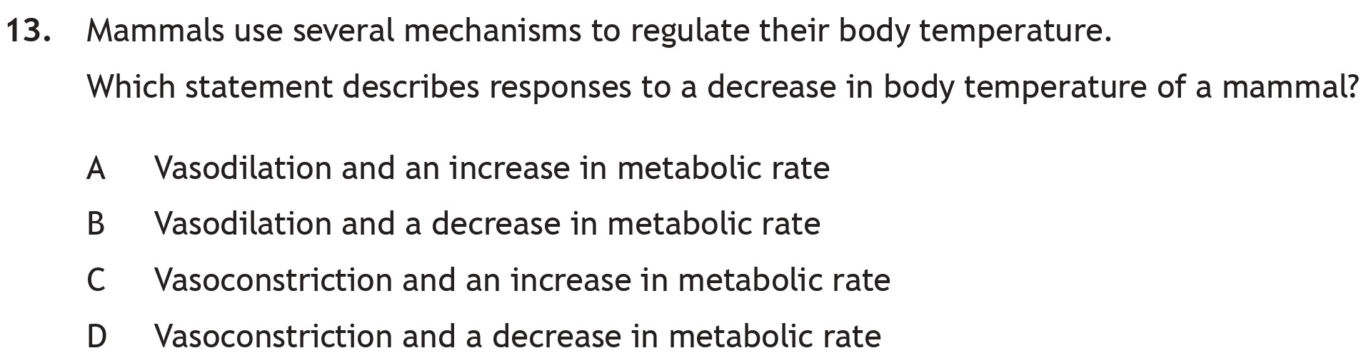 Mammals-use-several-mechanisms-to-regulate-their-body-temperature-Scottish Highers Biology-Question 13-2023.png