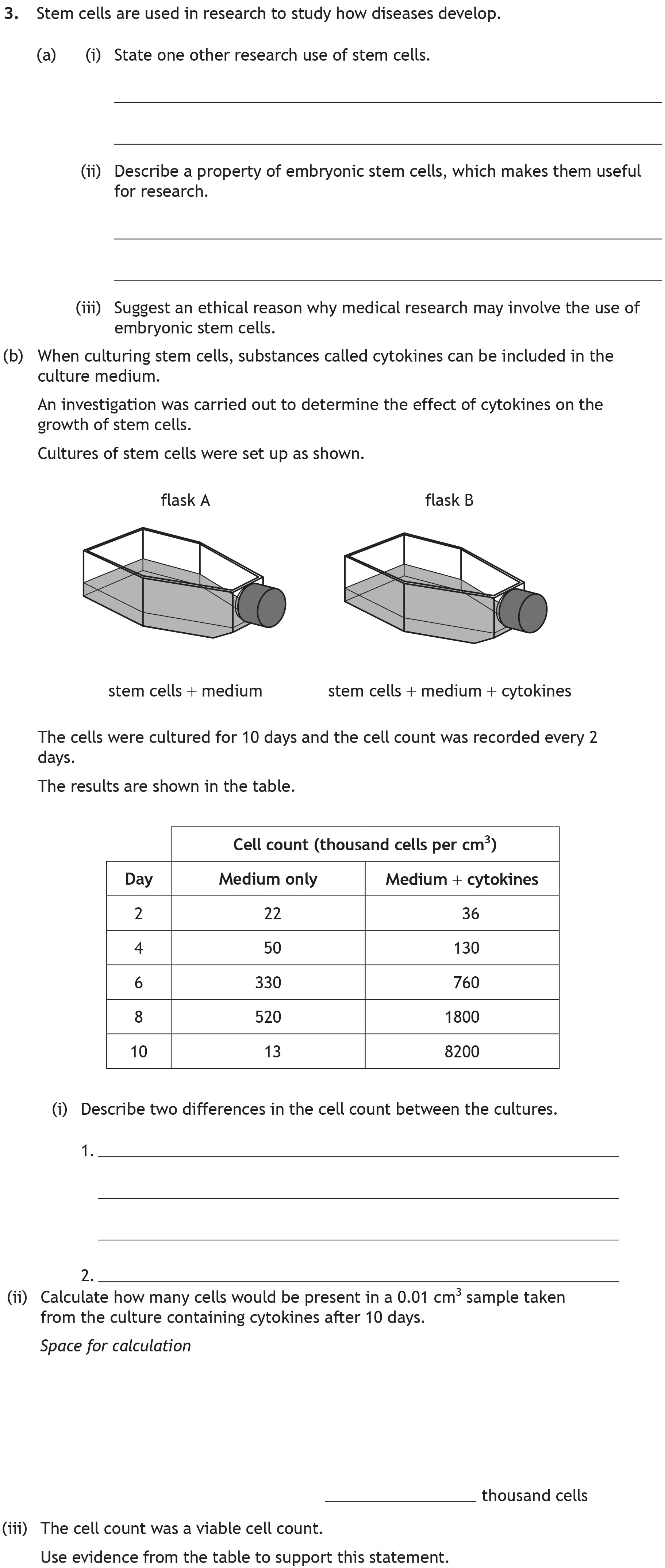 Stem-cells-are-used-in-research-to-study-how-diseases-develop-Scottish Highers Biology-Question 3-2023.png