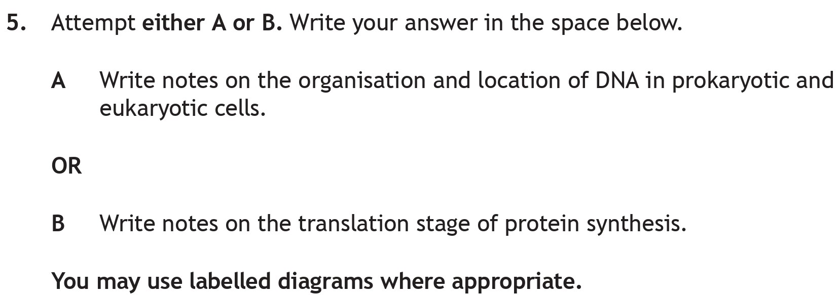 Attempt-either-A-or-B-Scottish Highers Biology-Question 5-2023.png