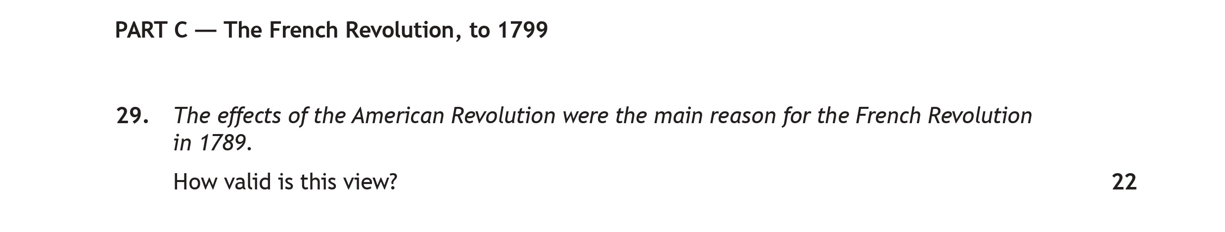 The-effects-of-the-American-Revolution-were-the-main-reason-for-the-French-Revolution-in-1789-Scottish Highers History-Question 29-2023.png