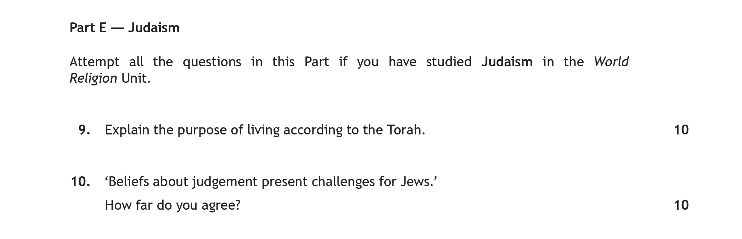 Explain-the-purpose-of-living-according-to-the-Torah-Scottish Highers Religious Moral and Philosophical Studies-Question 9-2018.png