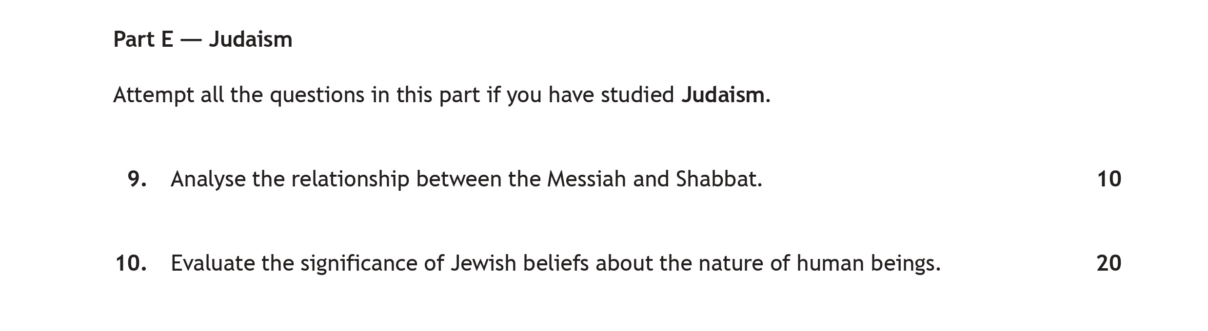 Analyse-the-relationship-between-the-Messiah-and-Shabbat-Scottish Highers Religious Moral and Philosophical Studies-Question 9-2022.png