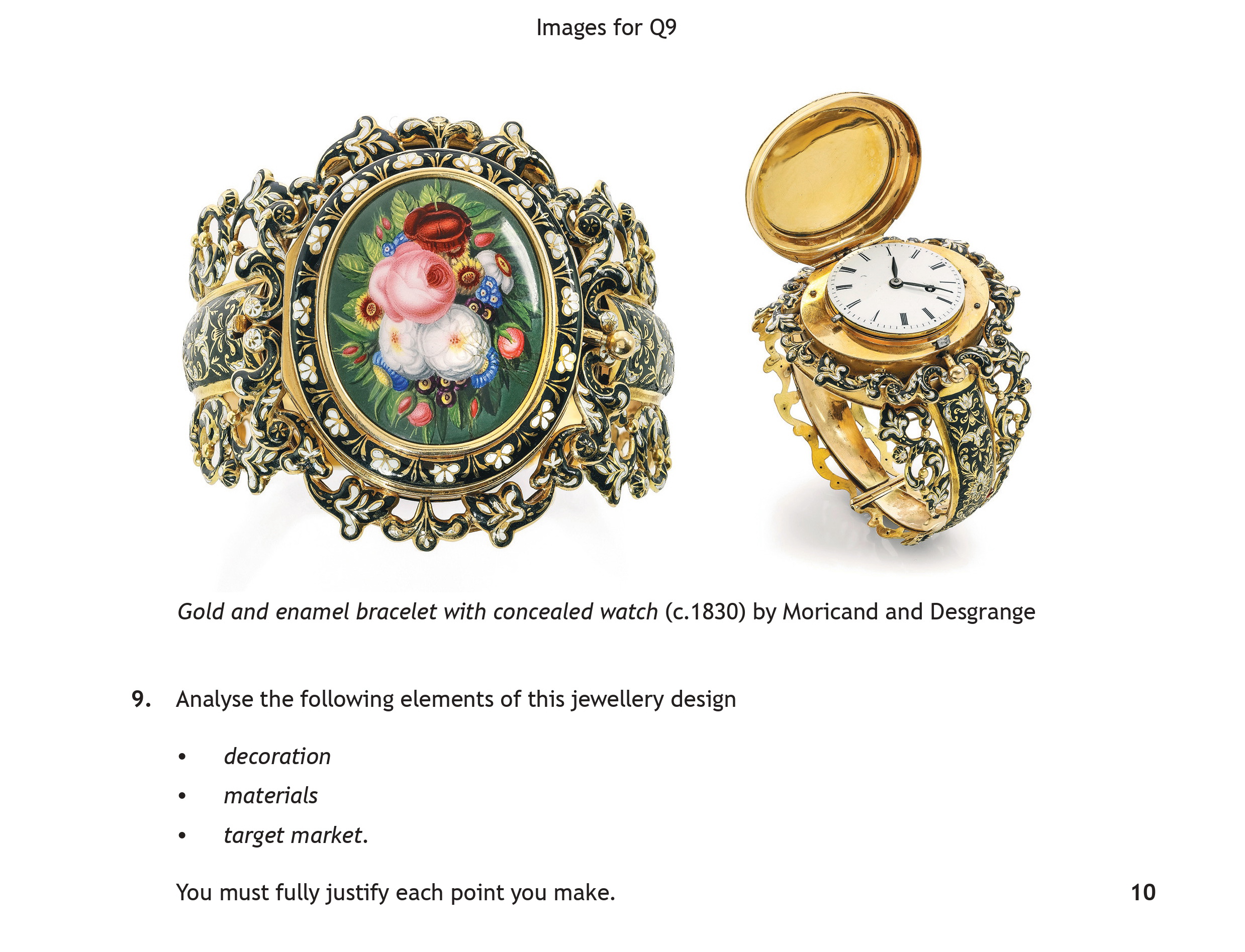 Analyse-the-following-elements-of-this-jewellery-design:----decoration---materials---target-market-Scottish Highers Art and Design-Question 9-2019.png