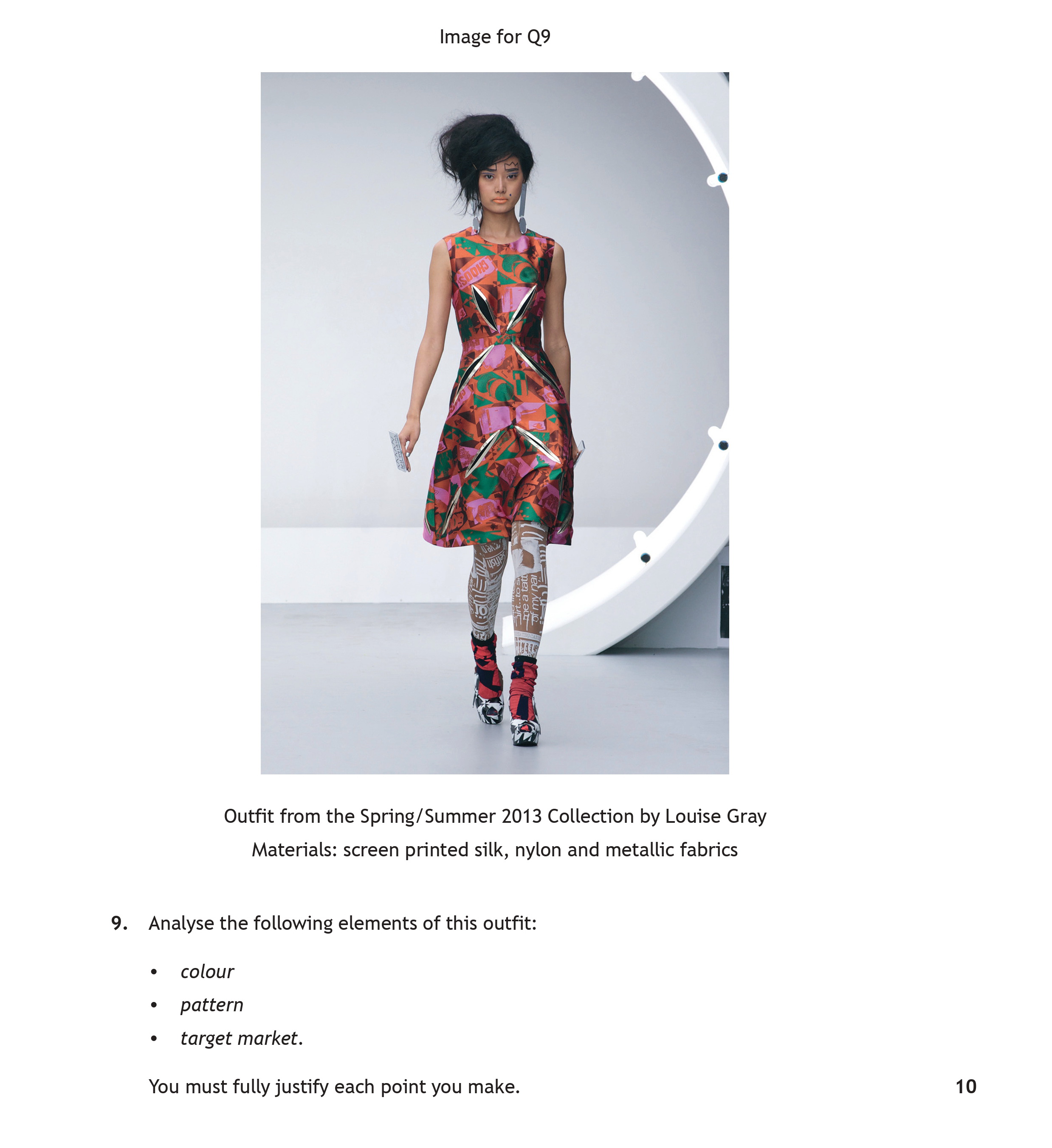Analyse-the-following-elements-of-this-outfit:--•-colour-•-pattern-•-target-market-Scottish Highers Art and Design-Question 9-2022.png