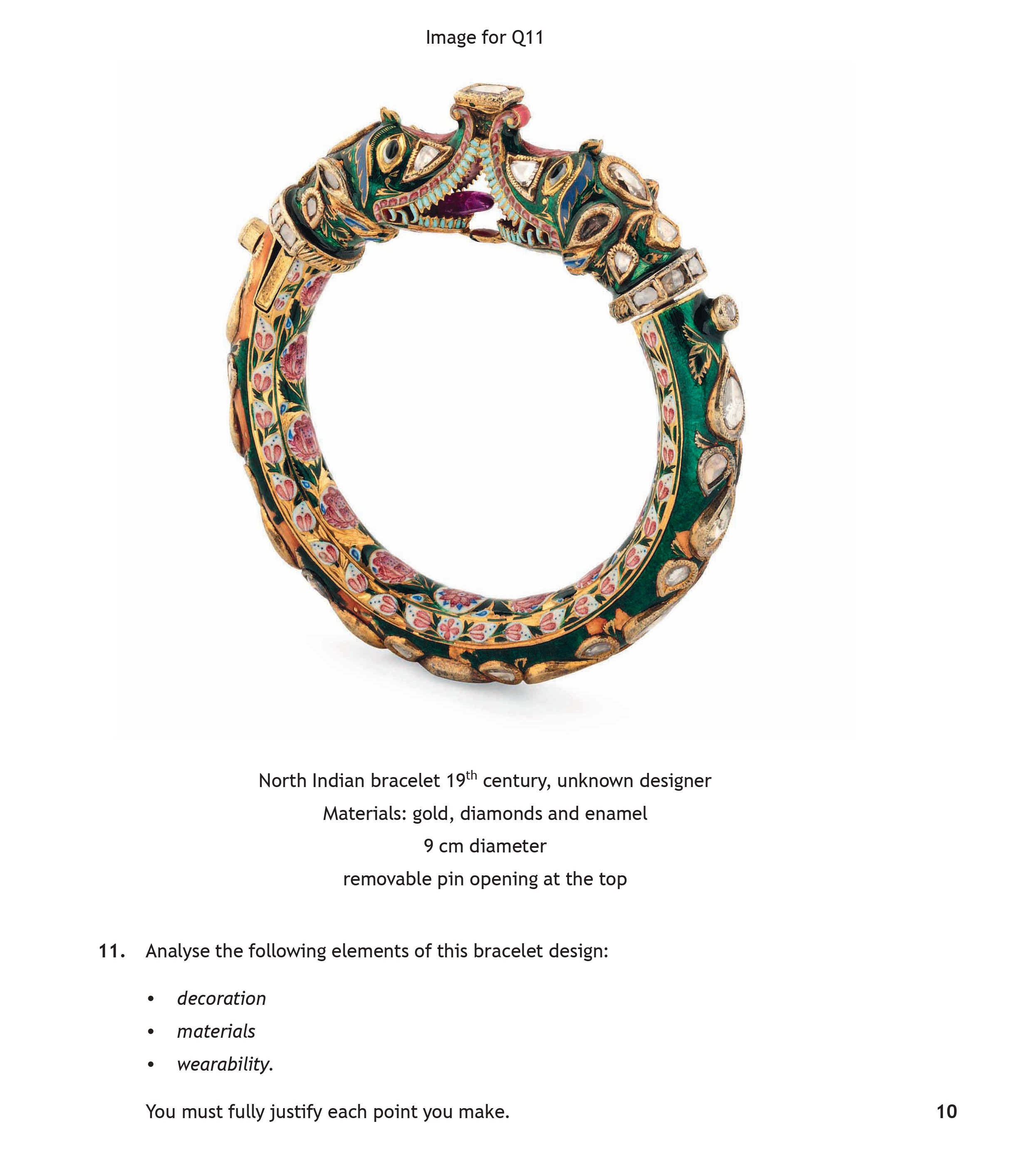 Analyse-the-following-elements-of-this-bracelet-design:----decoration---materials---wearability-Scottish Highers Art and Design-Question 11-2022.png