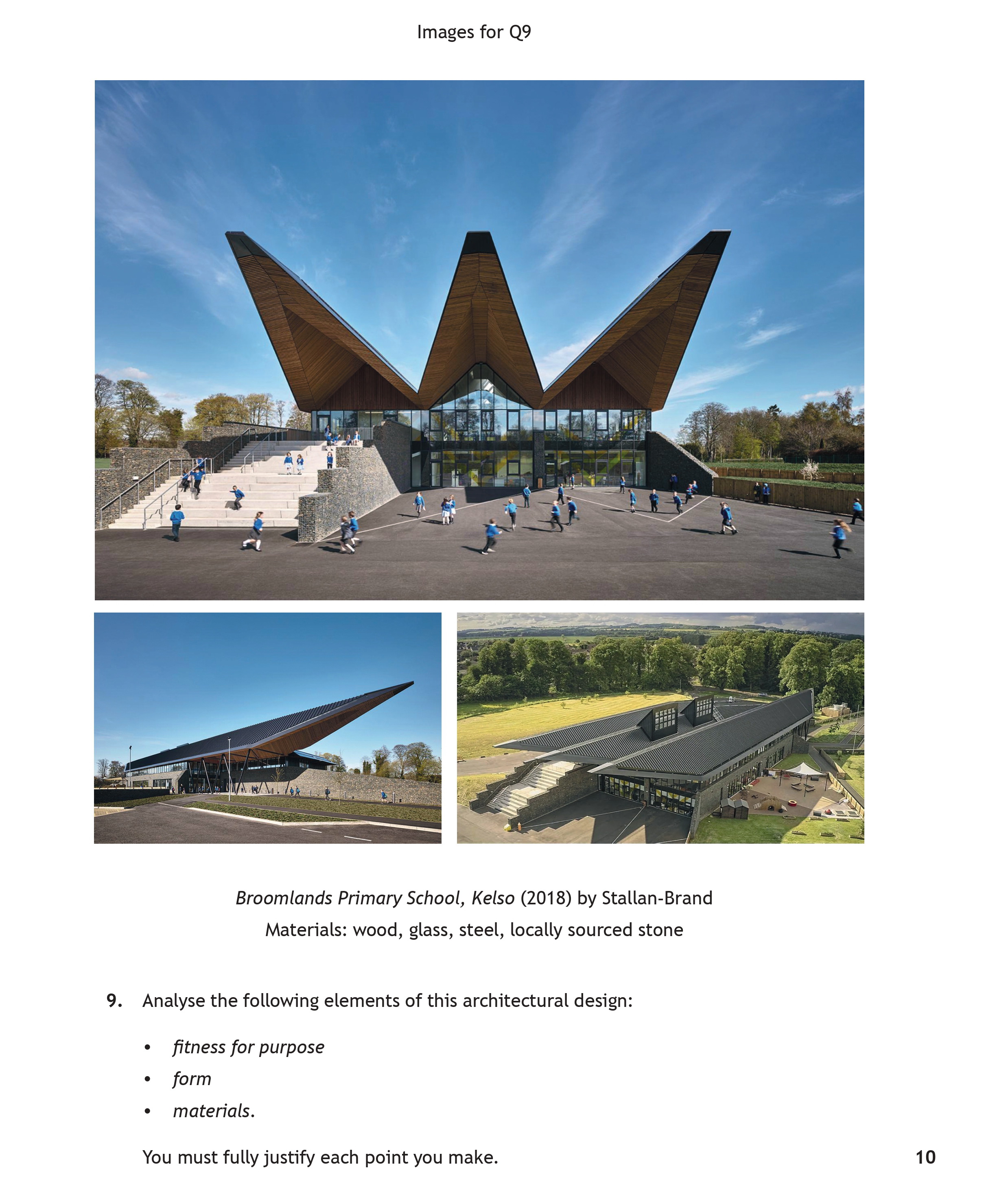 Analyse-the-following-elements-of-this-architectural-design:----fitness-for-purpose---form---materials-Scottish Highers Art and Design-Question 9-2023.png