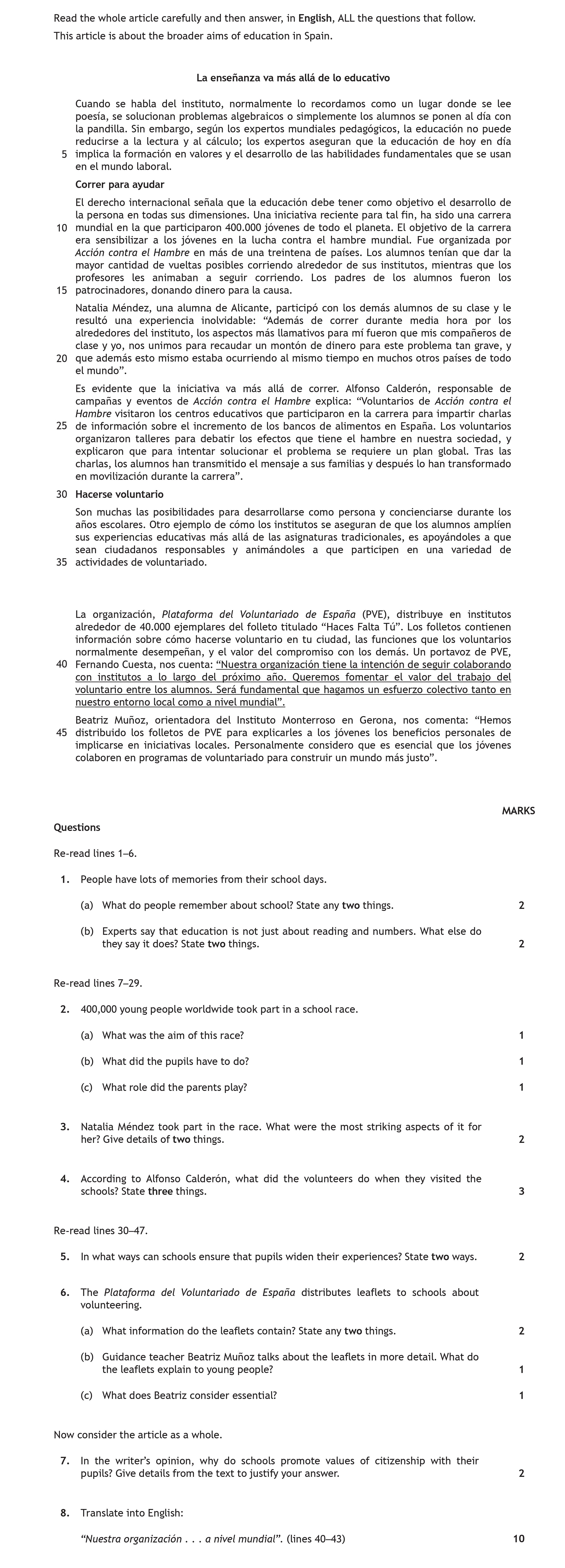Read-the-whole-article-carefully-and-then-answer,-in-English,-ALL-the-questions-that-follow-Scottish Highers Spanish-Question 1-2019.png