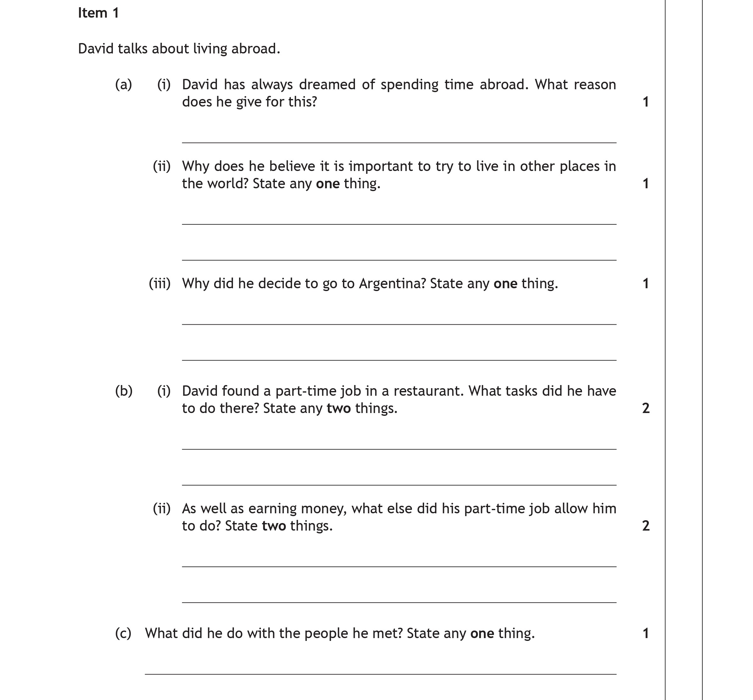 David-talks-about-living-abroad-Scottish Highers Spanish-Question 1-2018.png