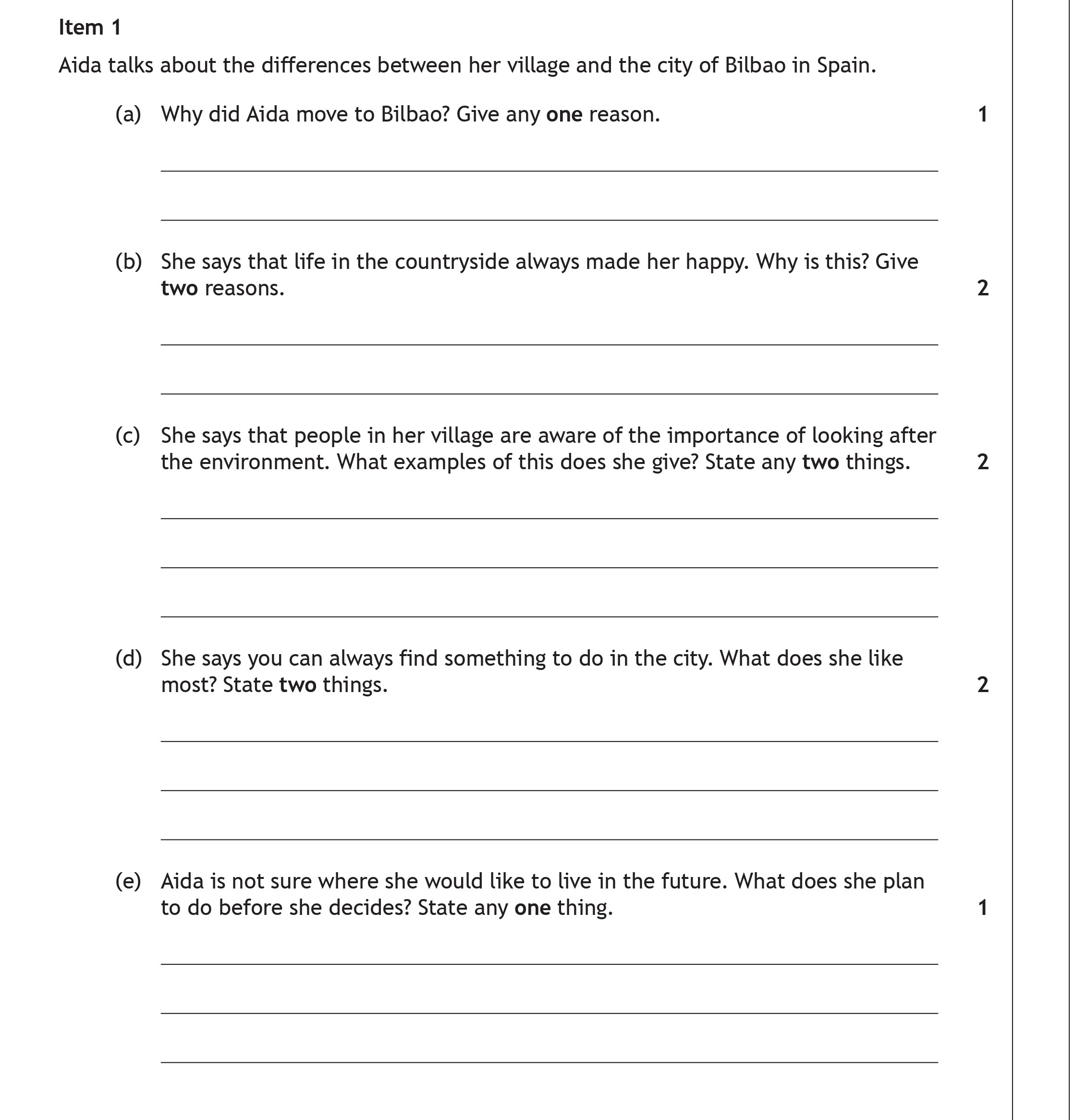 Aida-talks-about-the-differences-between-her-village-and-the-city-of-Bilbao-in-Spain-Scottish Highers Spanish-Question 1-2022.png