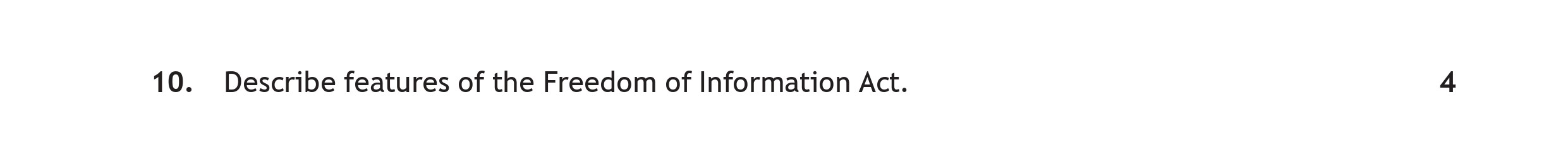 Describe-features-of-the-Freedom-of-Information-Act.-Scottish Highers Administration and IT-Question 10-2022.png