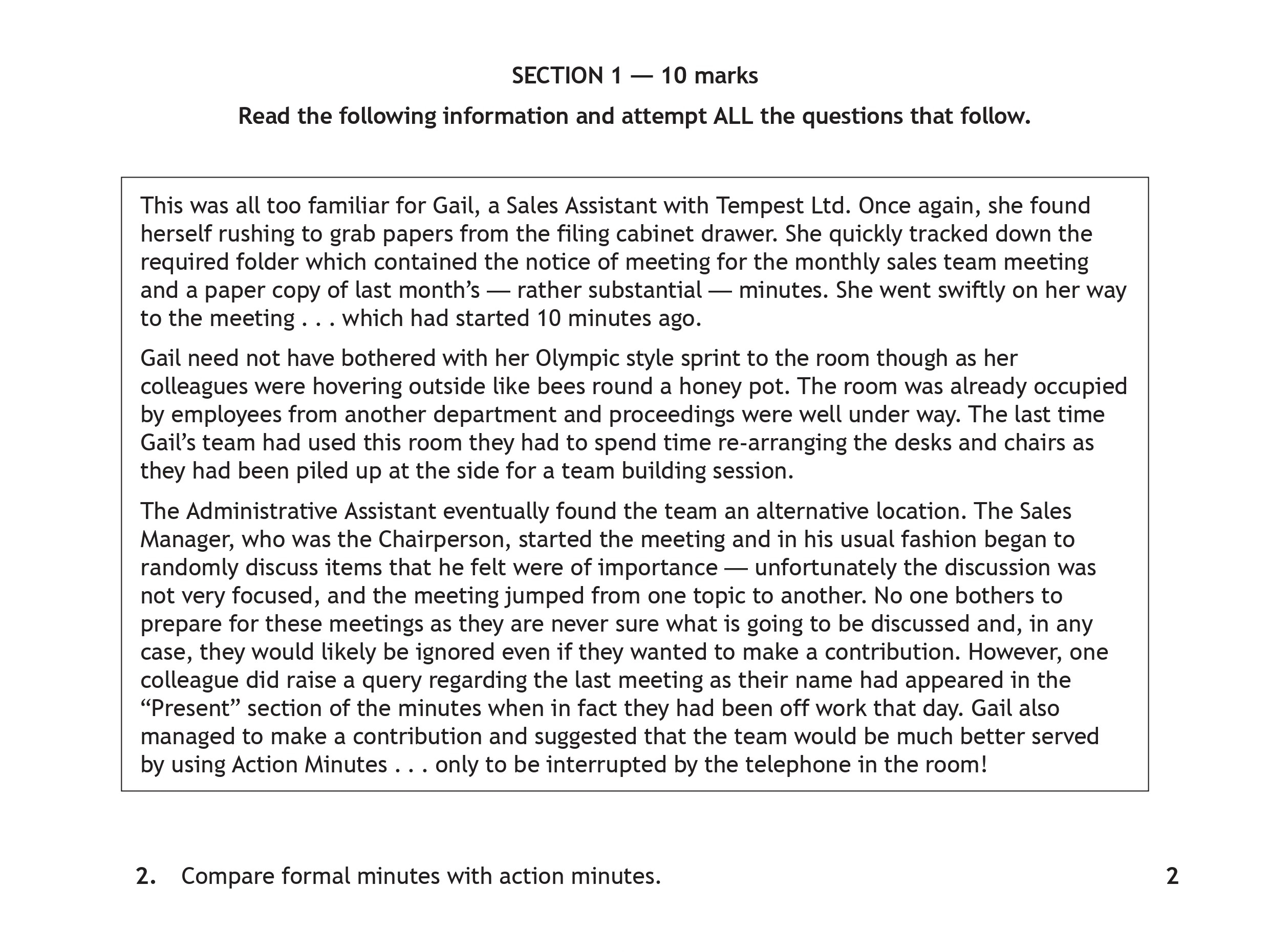 2.-Compare-formal-minutes-with-action-minutes-at-a-meeting-Scottish Highers Administration and IT-Question 2-2022.png