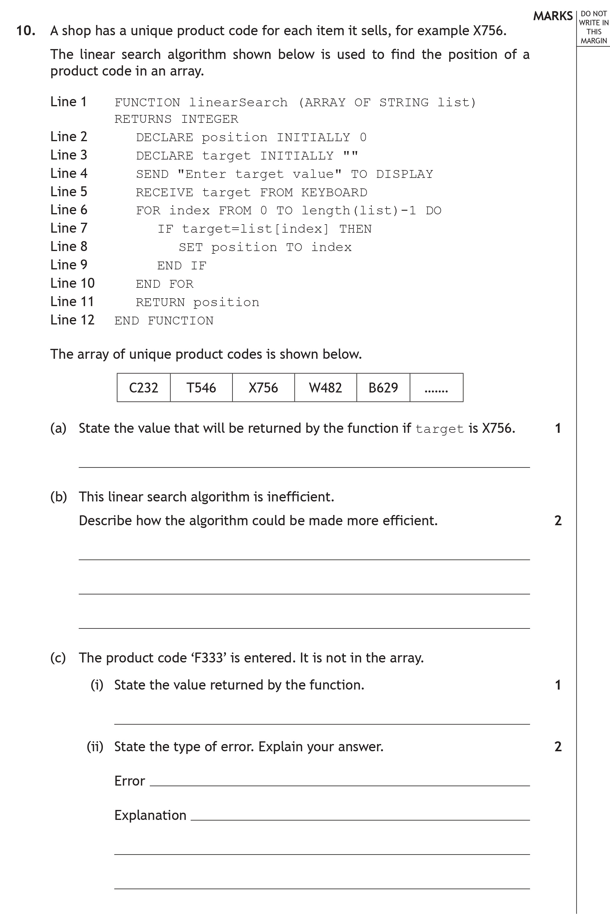 A-shop-has-a-unique-product-code-for-each-item-it-sells,-for-example-X756-Scottish Highers Computing Science-Question 10-2019.png