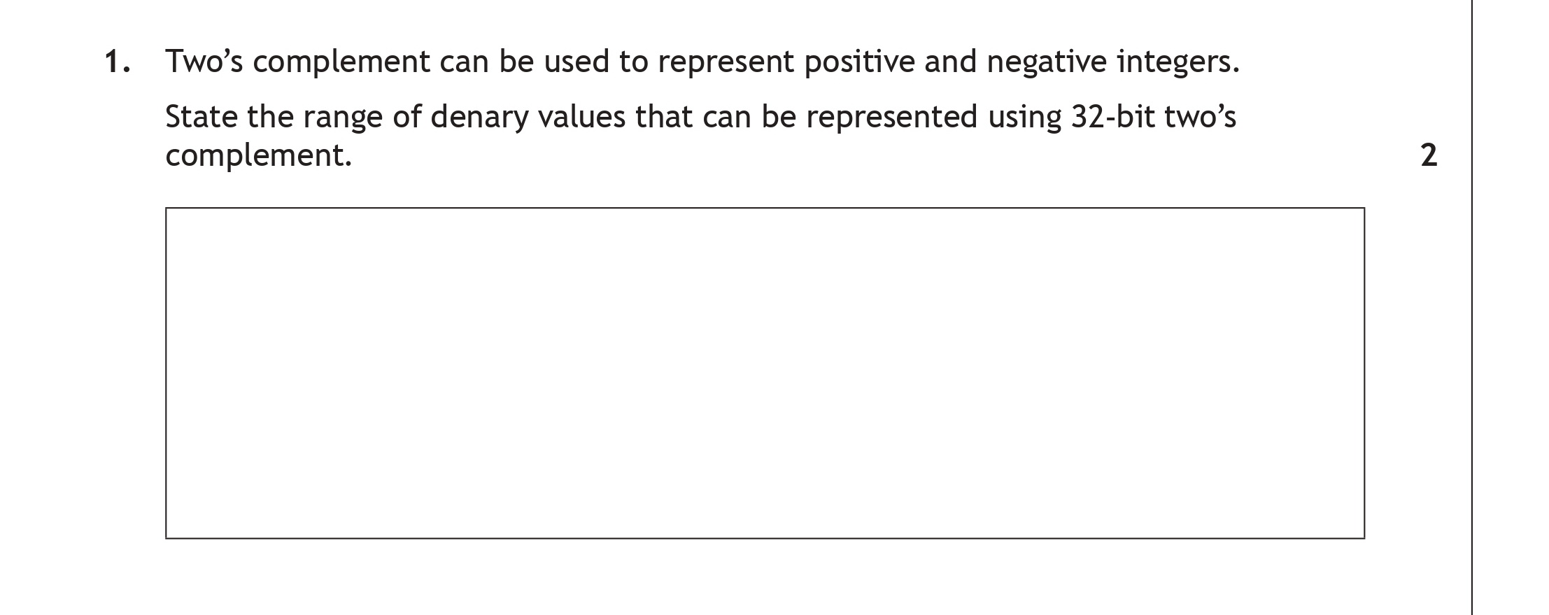 Two’s-complement-can-be-used-to-represent-positive-and-negative-integers-Scottish Highers Computing Science-Question 1-2022.png