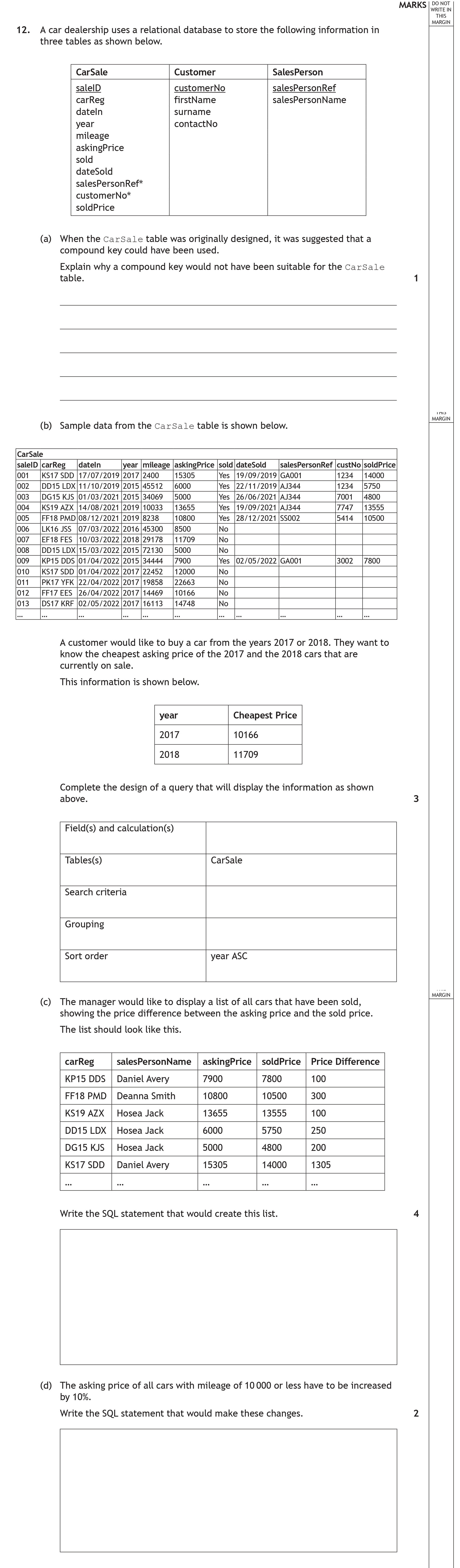 When-the-CarSale-table-was-originally-designed,-it-was-suggested-that-a-compound-key-could-have-been-used-Scottish Highers Computing Science-Question 12-2022.png