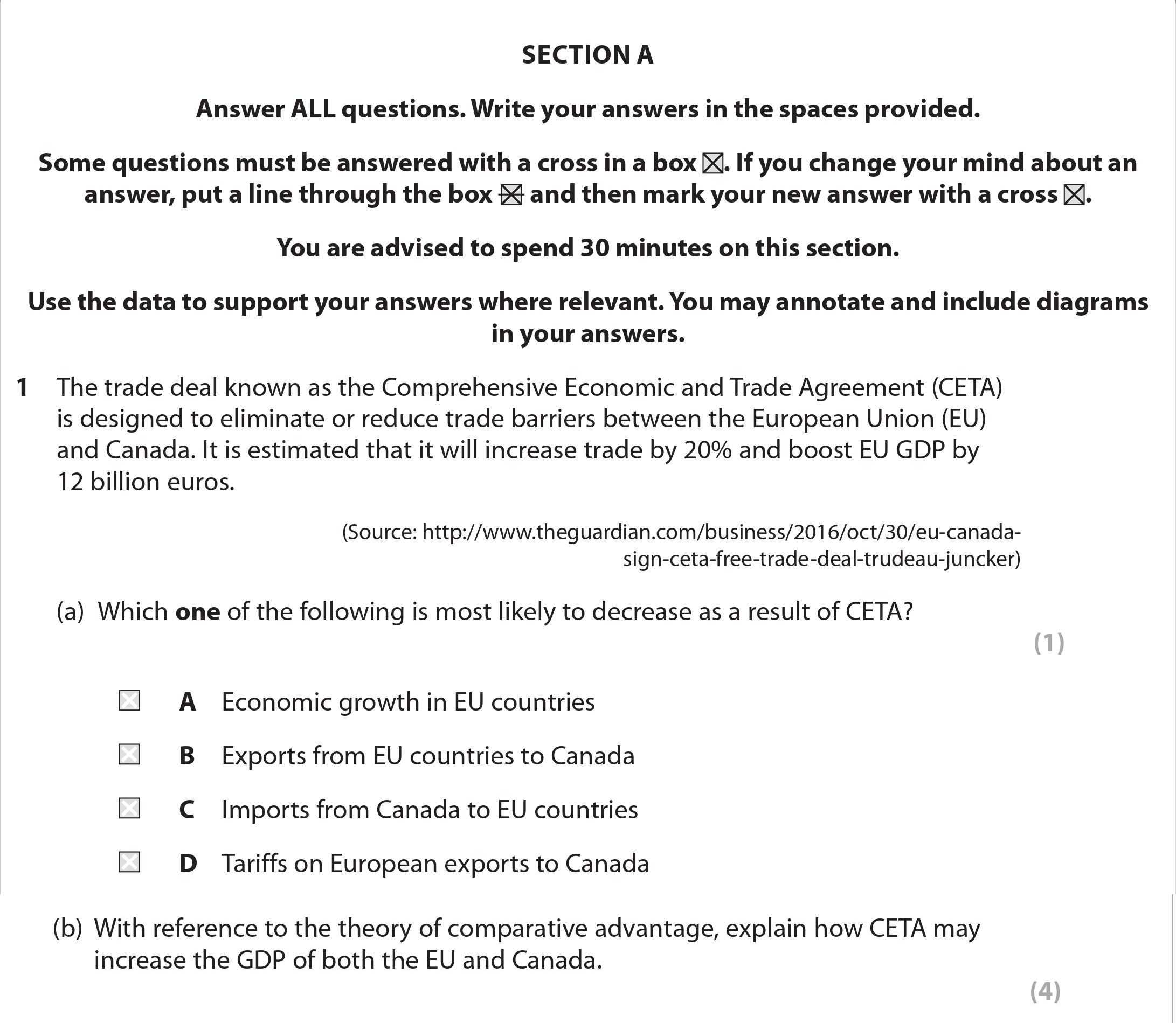 1-The-trade-deal-known-as-the-Comprehensive-Economic-and-Trade-Agreement-(CETA)-is-designed-to-eliminate-or-reduce-trade-barriers-between-the-European-Union-(EU)-and-Canada-Edexcel-A-Level Economics A-Question 1-2018-Paper 2.png