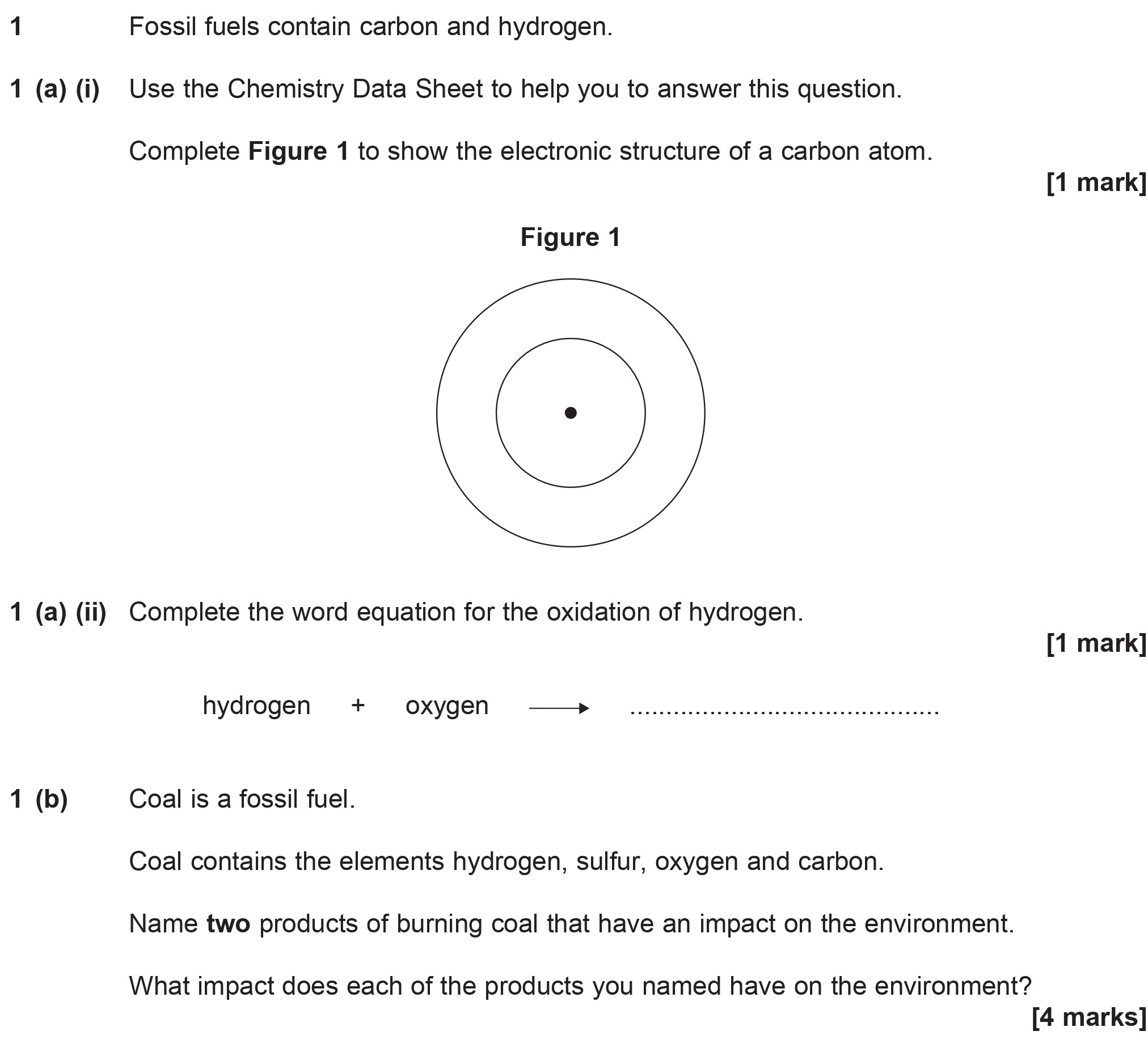 Fossil-fuels-contain-carbon-and-hydrogen-AQA-GCSE Chemistry-Question 1-2014-Paper 1.png