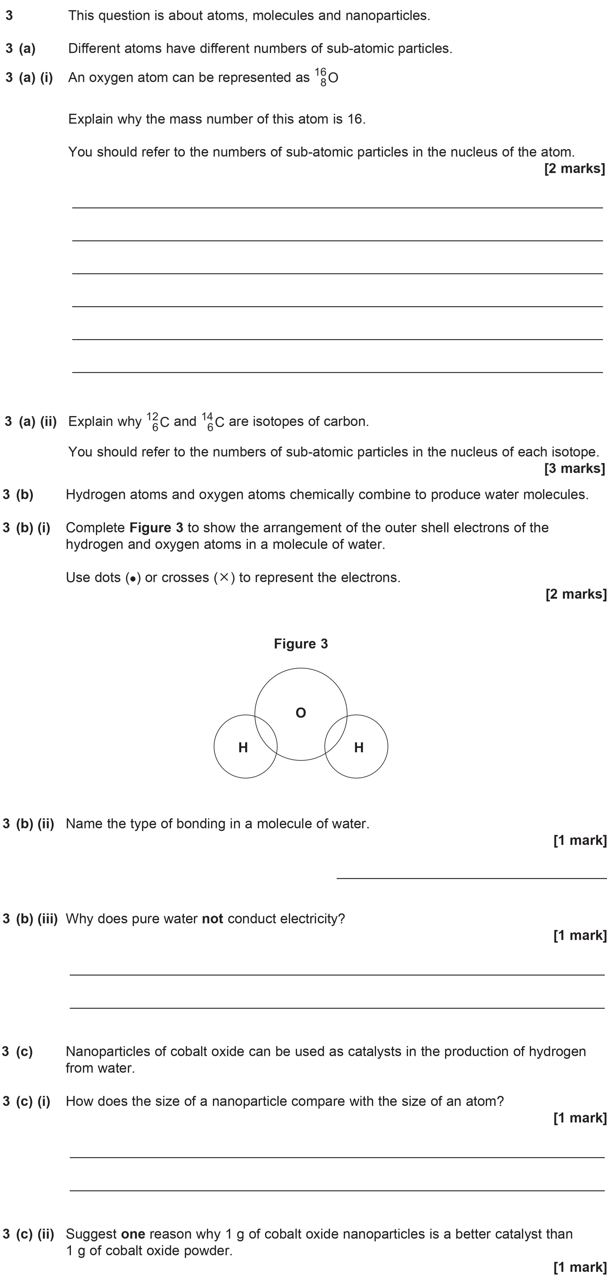 This-question-is-about-atoms,-molecules-and-nanoparticles-AQA-GCSE Chemistry-Question 3-2016-Paper 2.png