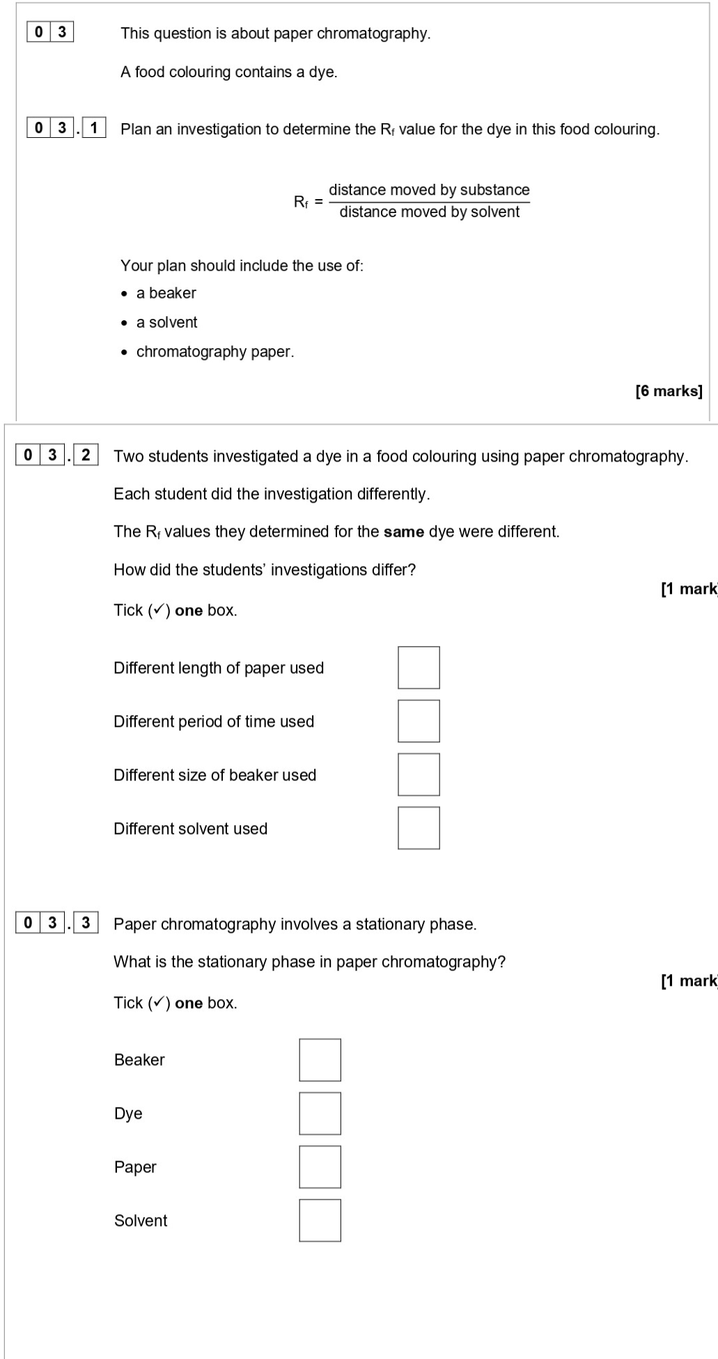 This-question-is-about-paper-chromatography-AQA-GCSE Chemistry-Question 3-2021-Paper 2.png