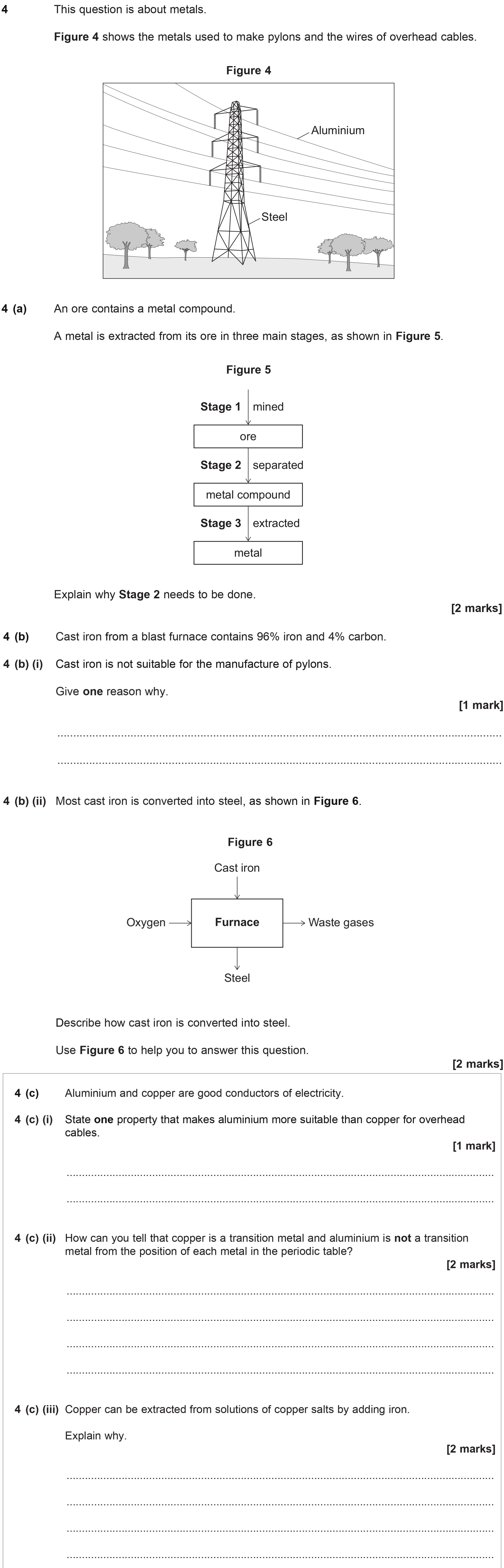 This-question-is-about-metals-AQA-GCSE Chemistry-Question 4-2015-Paper 1.png