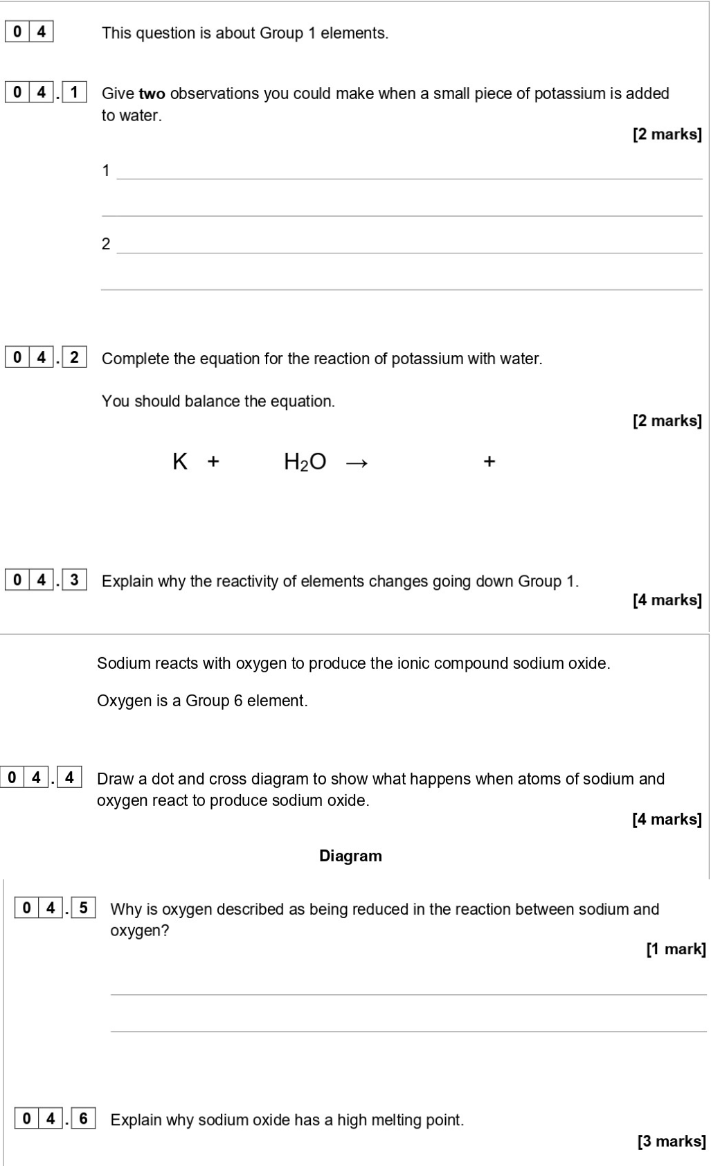 This-question-is-about-Group-1-elements-AQA-GCSE Chemistry-Question 4-2021-Paper 1.png
