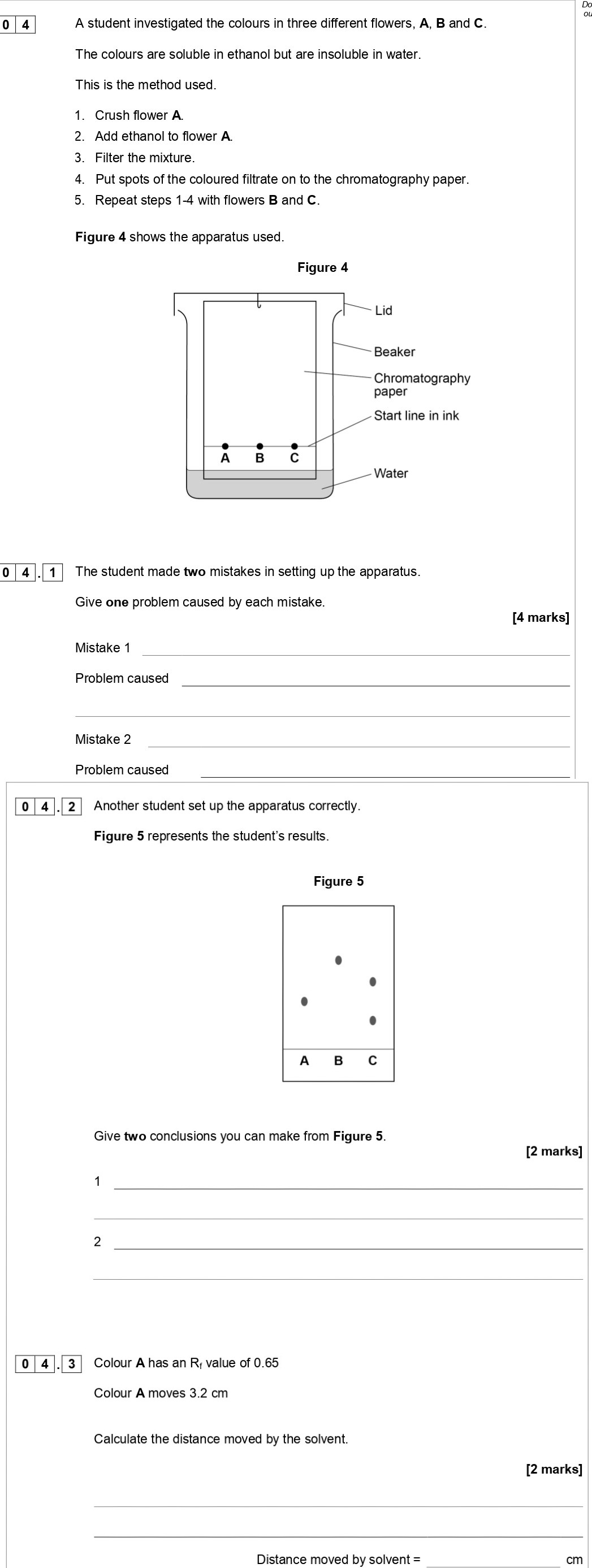 A-student-investigated-the-colours-in-three-different-flowers,-A,-B-and-C-AQA-GCSE Chemistry-Question 4-2018-Paper 2.png