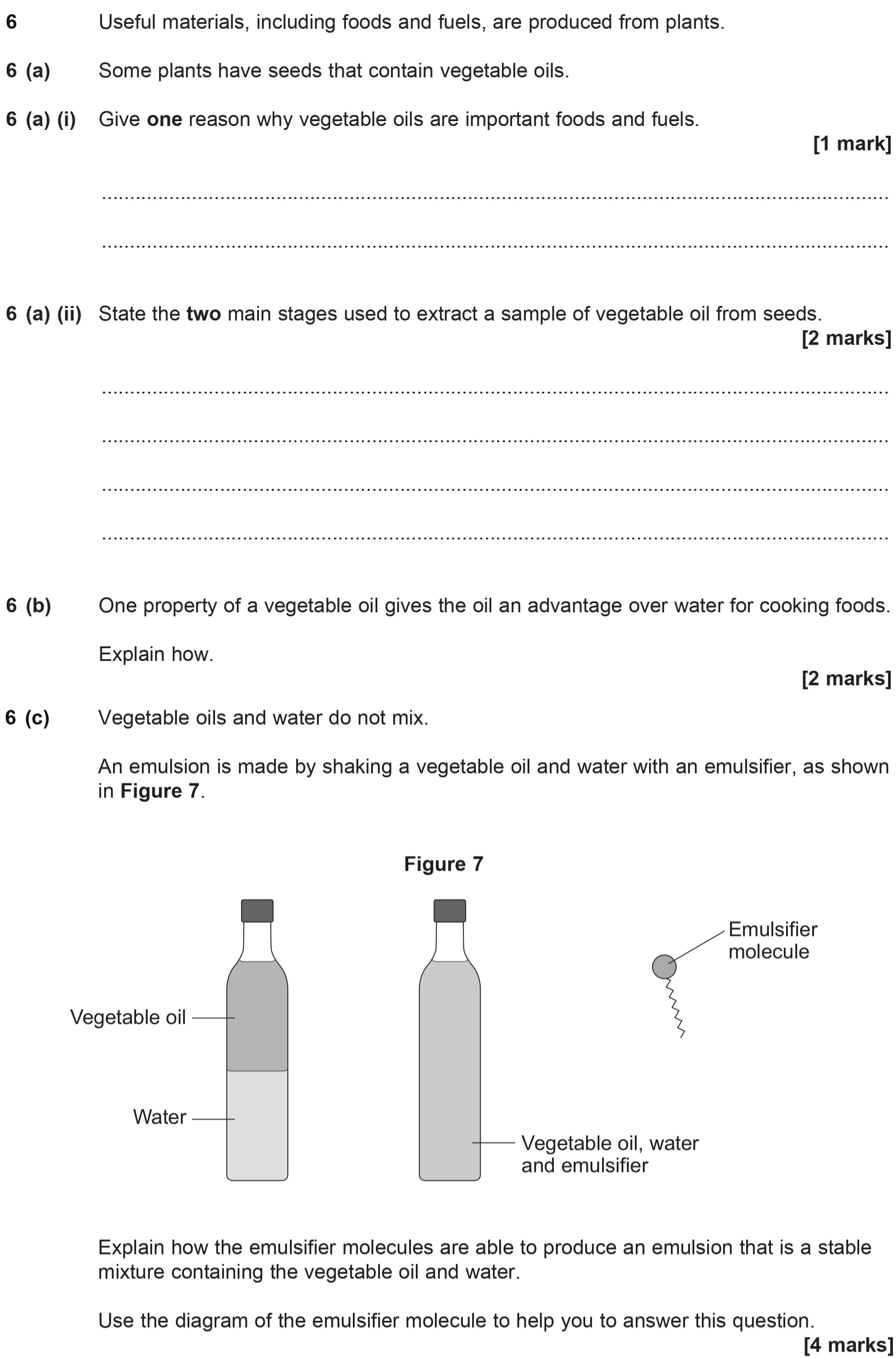 Useful-materials,-including-foods-and-fuels,-are-produced-from-plants-AQA-GCSE Chemistry-Question 6-2015-Paper 1.png