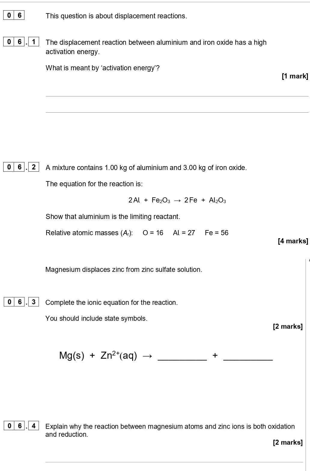 This-question-is-about-displacement-reactions-AQA-GCSE Chemistry-Question 6-2020-Paper 1.png