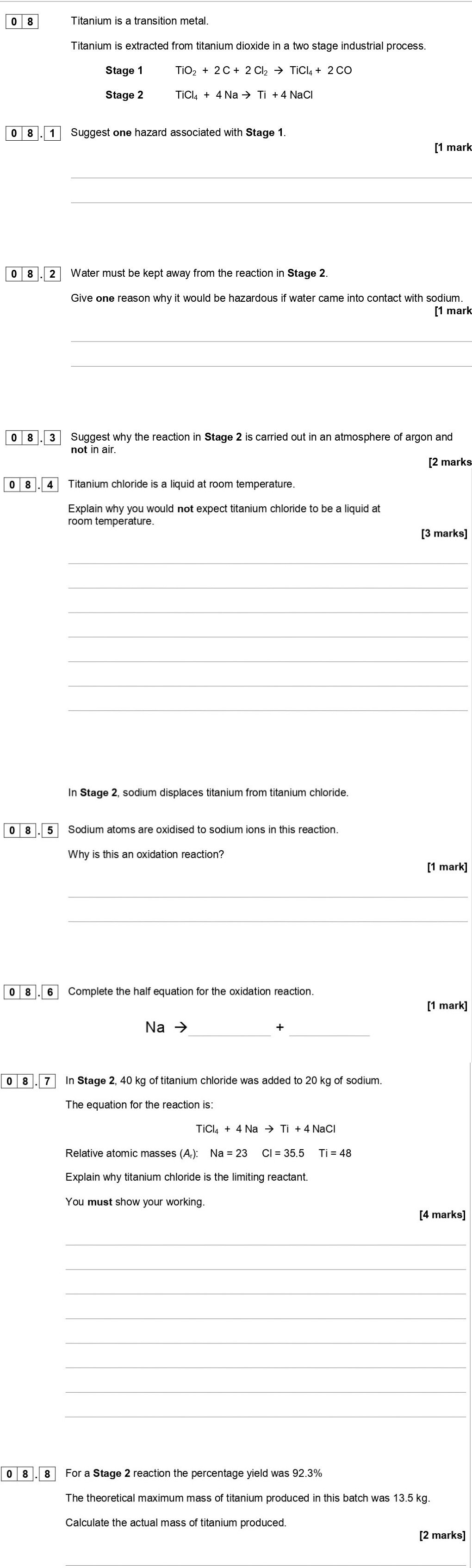 Titanium-is-a-transition-metal-AQA-GCSE Chemistry-Question 8-2018-Paper 1.png