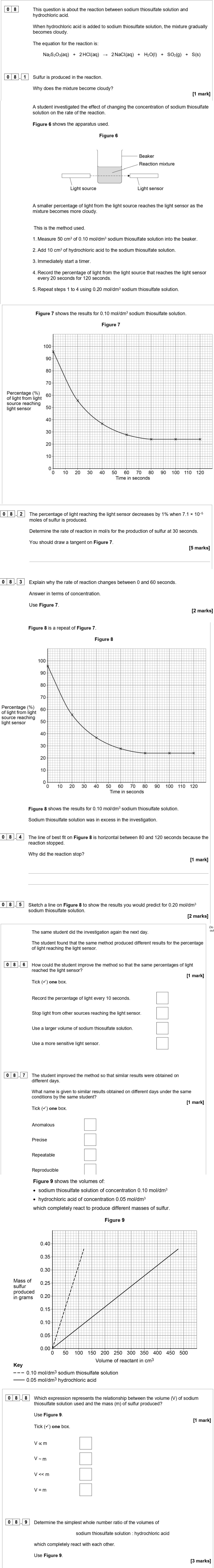 This-question-is-about-the-reaction-between-sodium-thiosulphate-solution-and-hydrochloric-acid-AQA-GCSE Chemistry-Question 8-2022-Paper 2.png