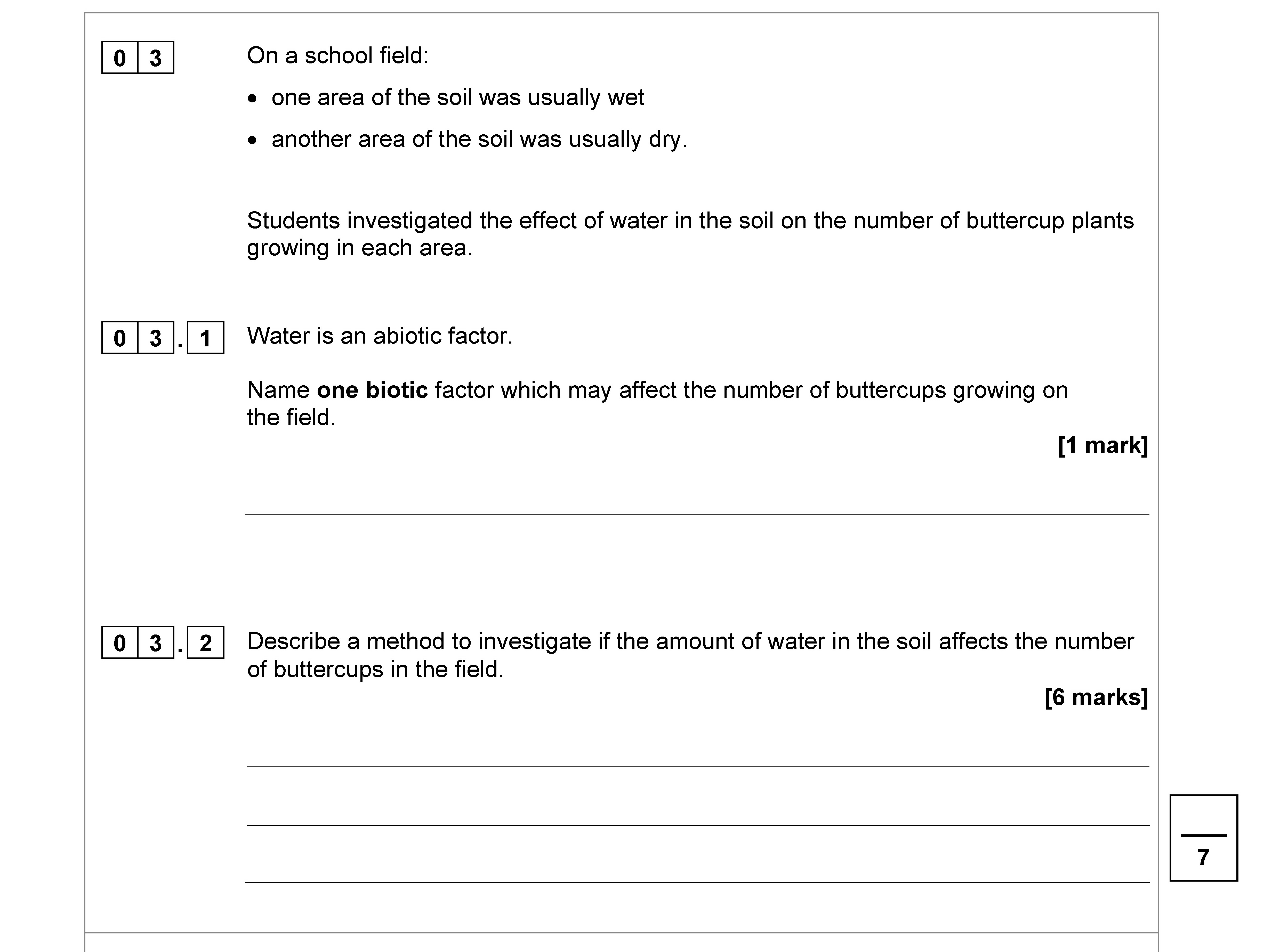 On-a-school-field:----one-area-of-the-soil-was-usually-wet-AQA-GCSE Biology Combined Science-Question 3-2022-Paper 2.png