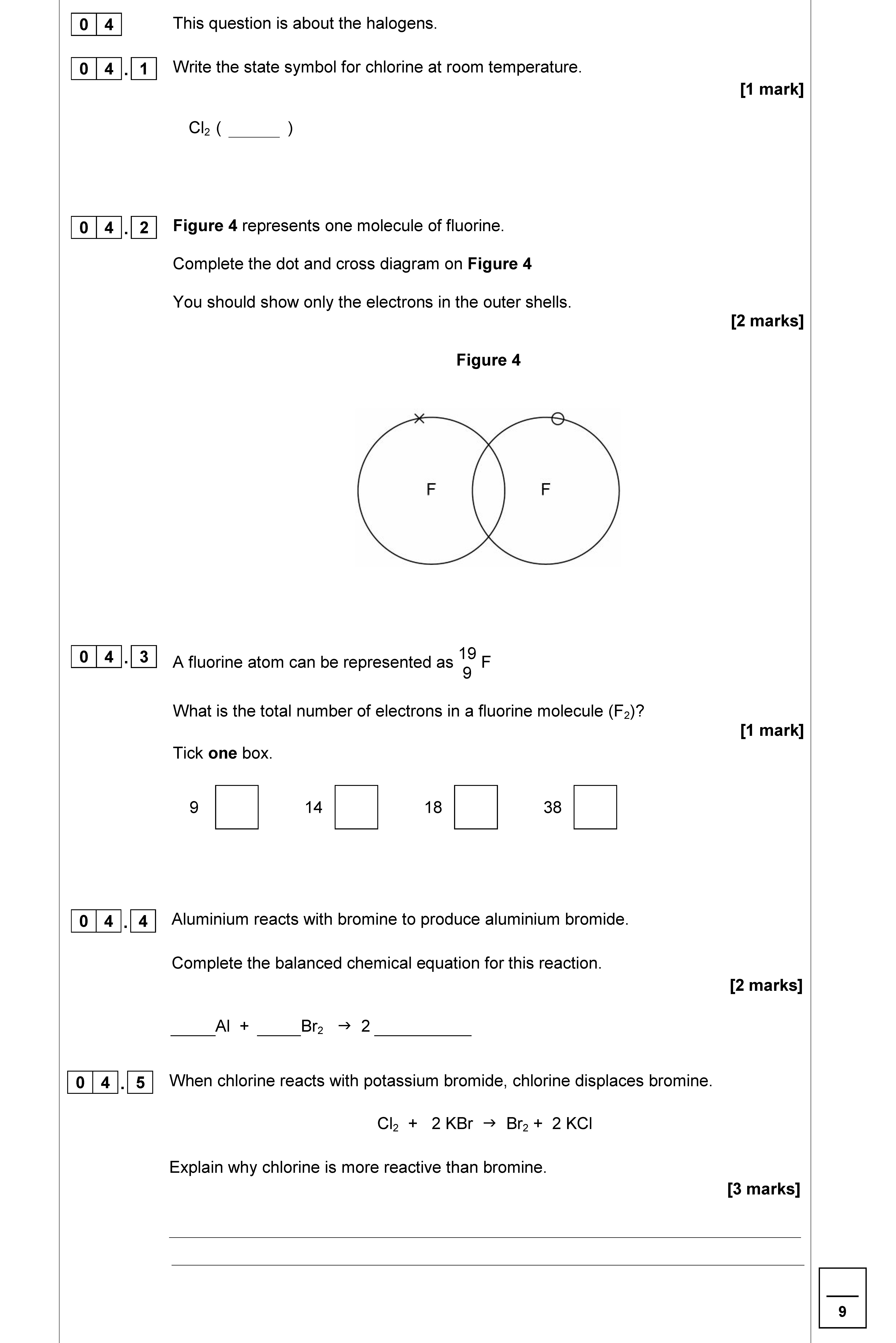 This-question-is-about-the-halogens-AQA-GCSE Chemistry Combined Science-Question 4-2018-Paper 1.png