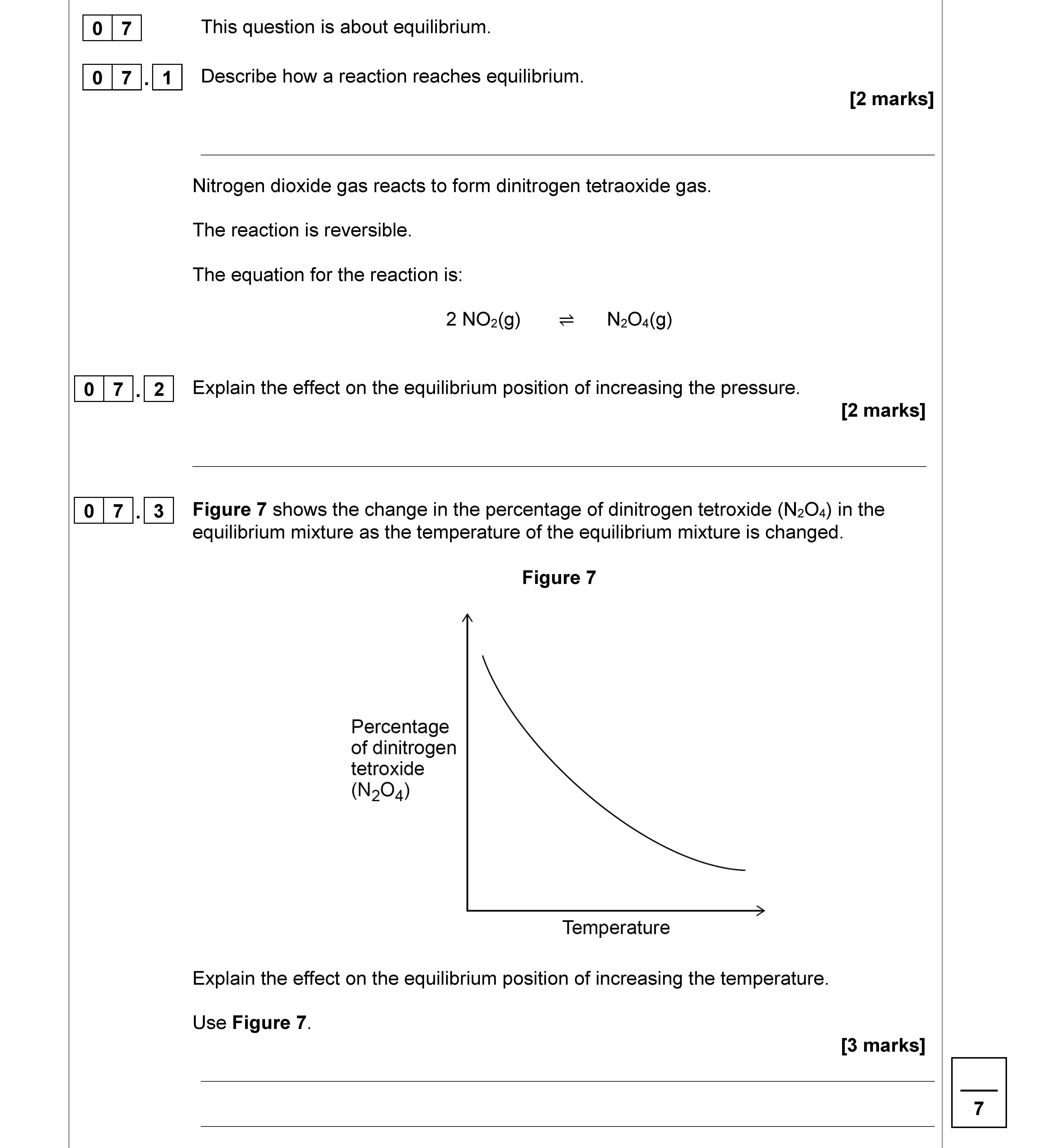 This-question-is-about-equilibrium-AQA-GCSE Chemistry Combined Science-Question 7-2020-Paper 2.png