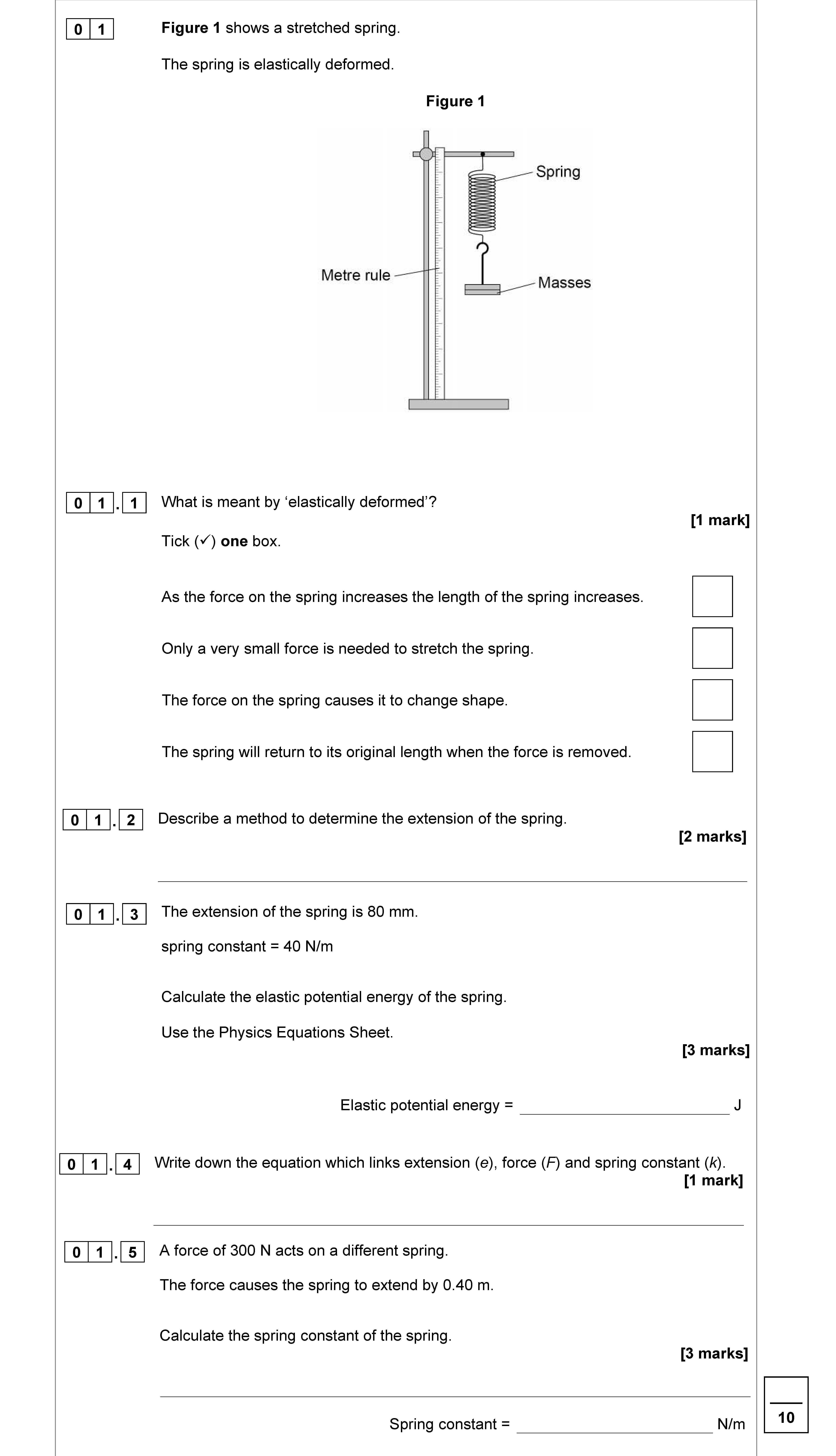 Figure-1-shows-a-stretched-spring-AQA-GCSE Physics Combined Science-Question 1-2021-Paper 2.png