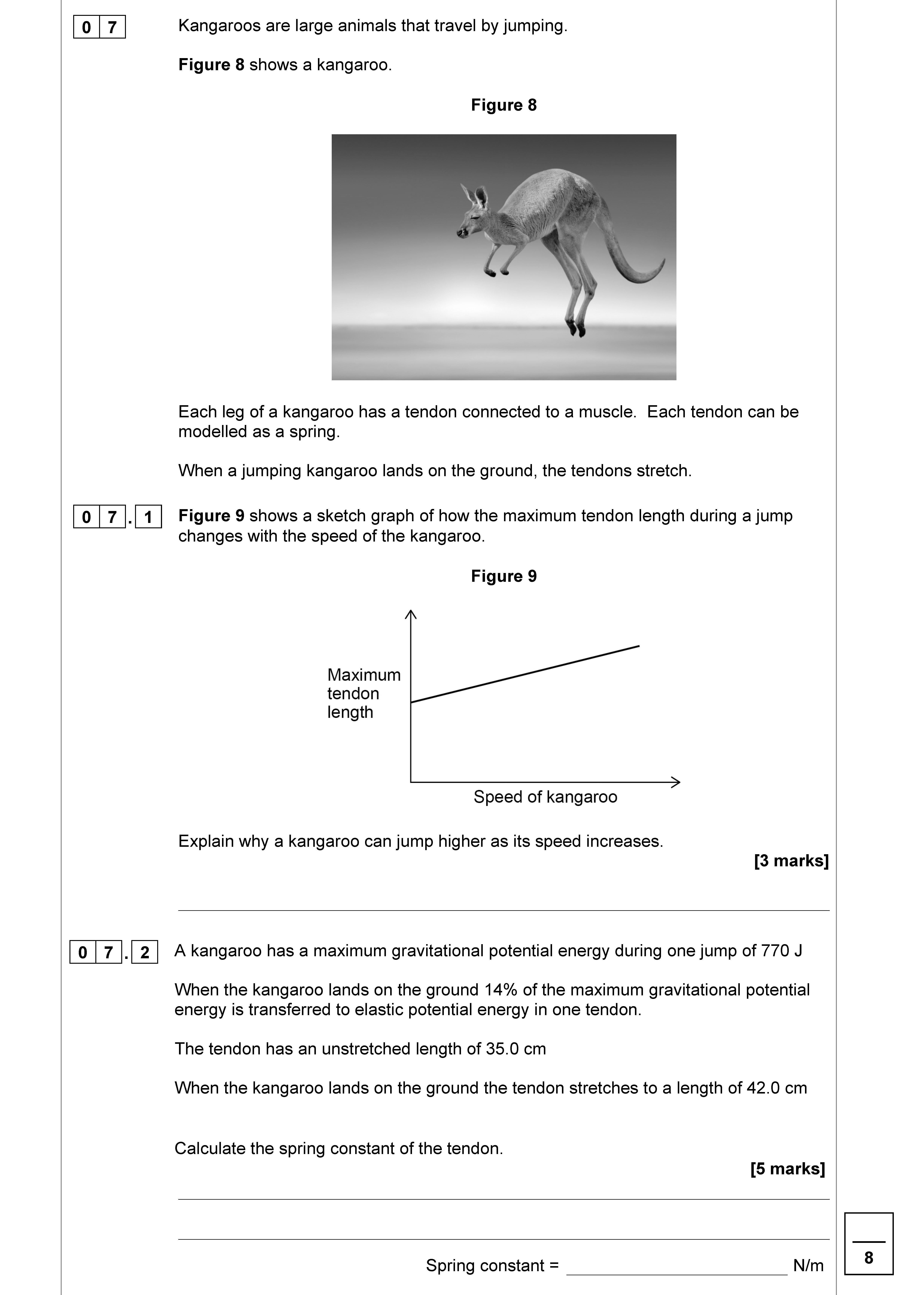 Explain-why-a-kangaroo-can-jump-higher-as-its-speed-increases-AQA-GCSE Physics Combined Science-Question 7-2020-Paper 1.png