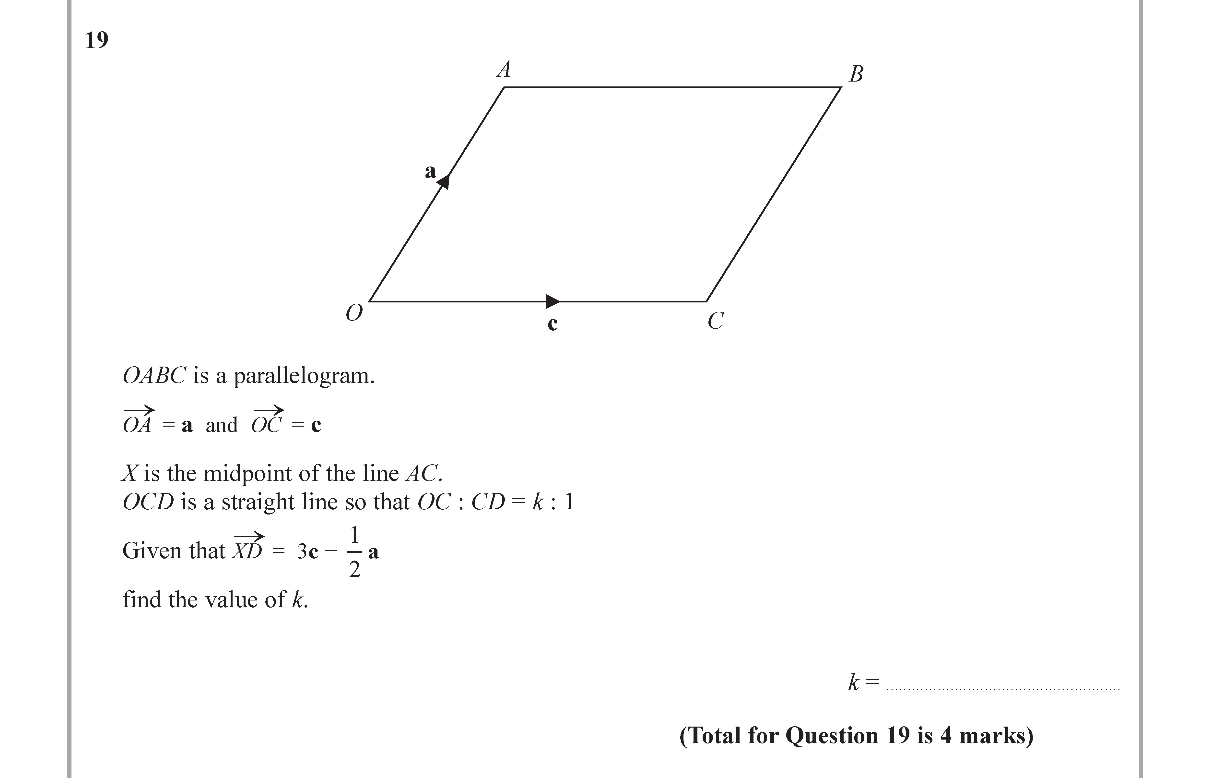 OABC-is-a-parallelogram-Edexcel-GCSE Maths-Question 19-2017-Paper 1.png