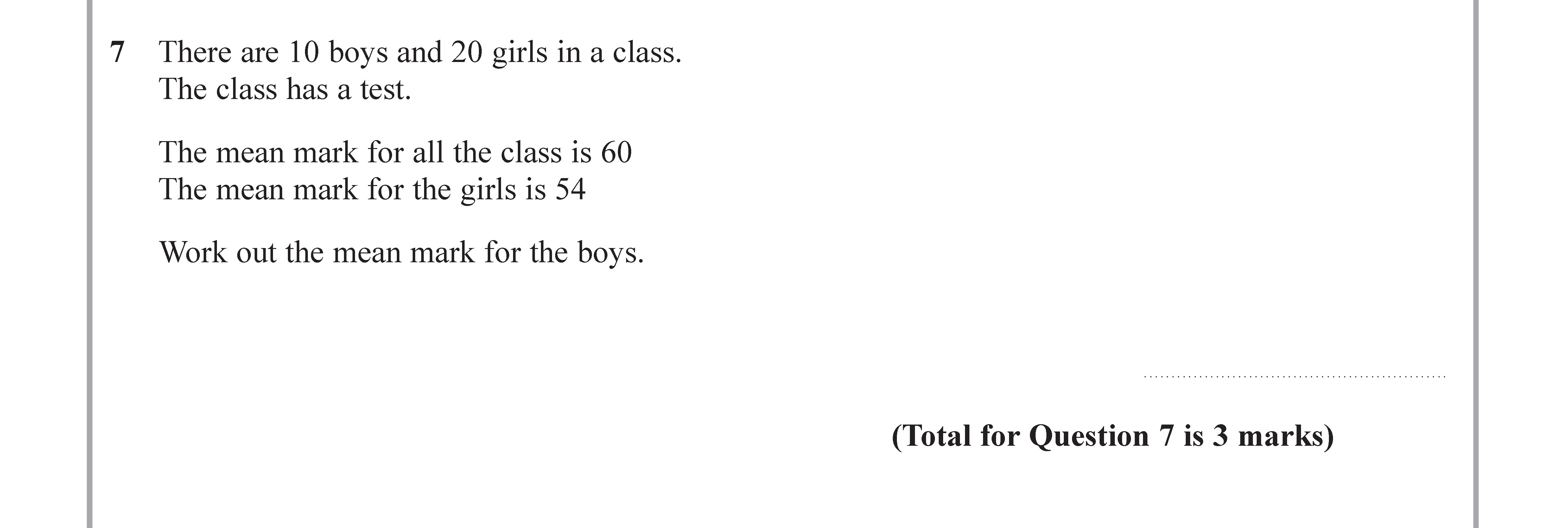 There-are-10-boys-and-20-girls-in-a-class-Edexcel-GCSE Maths-Question 7-2017-Paper 1.png