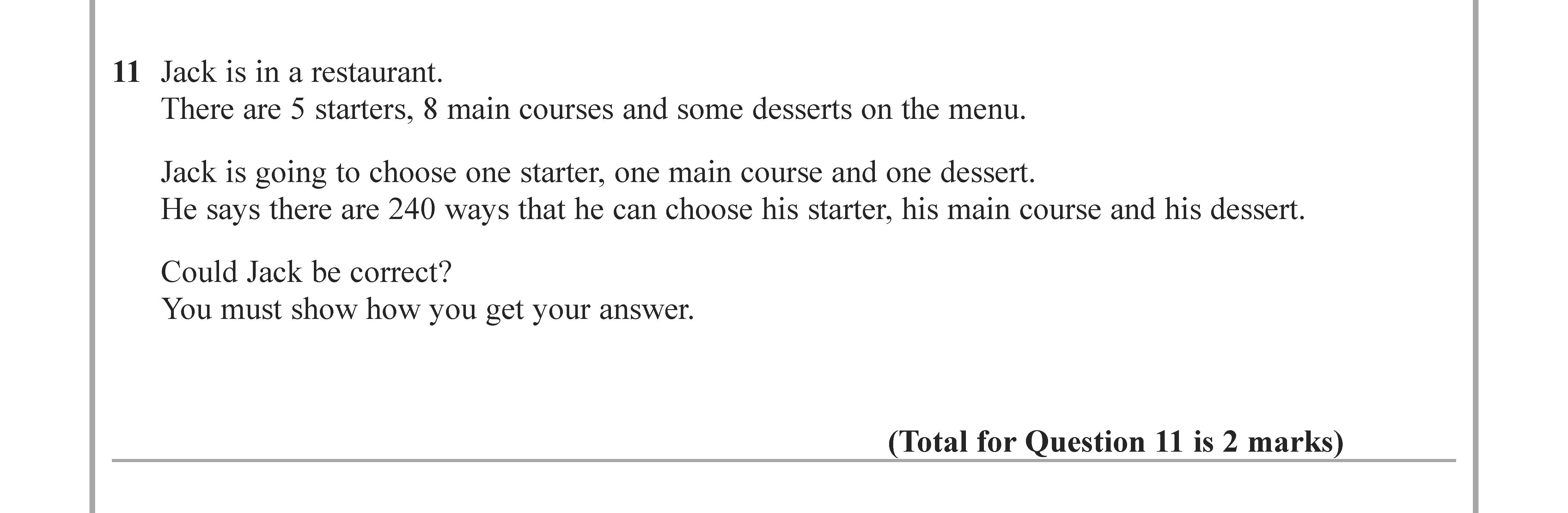 Jack-is-in-a-restaurant-Edexcel-GCSE Maths-Question 12-2020-Paper 2.png