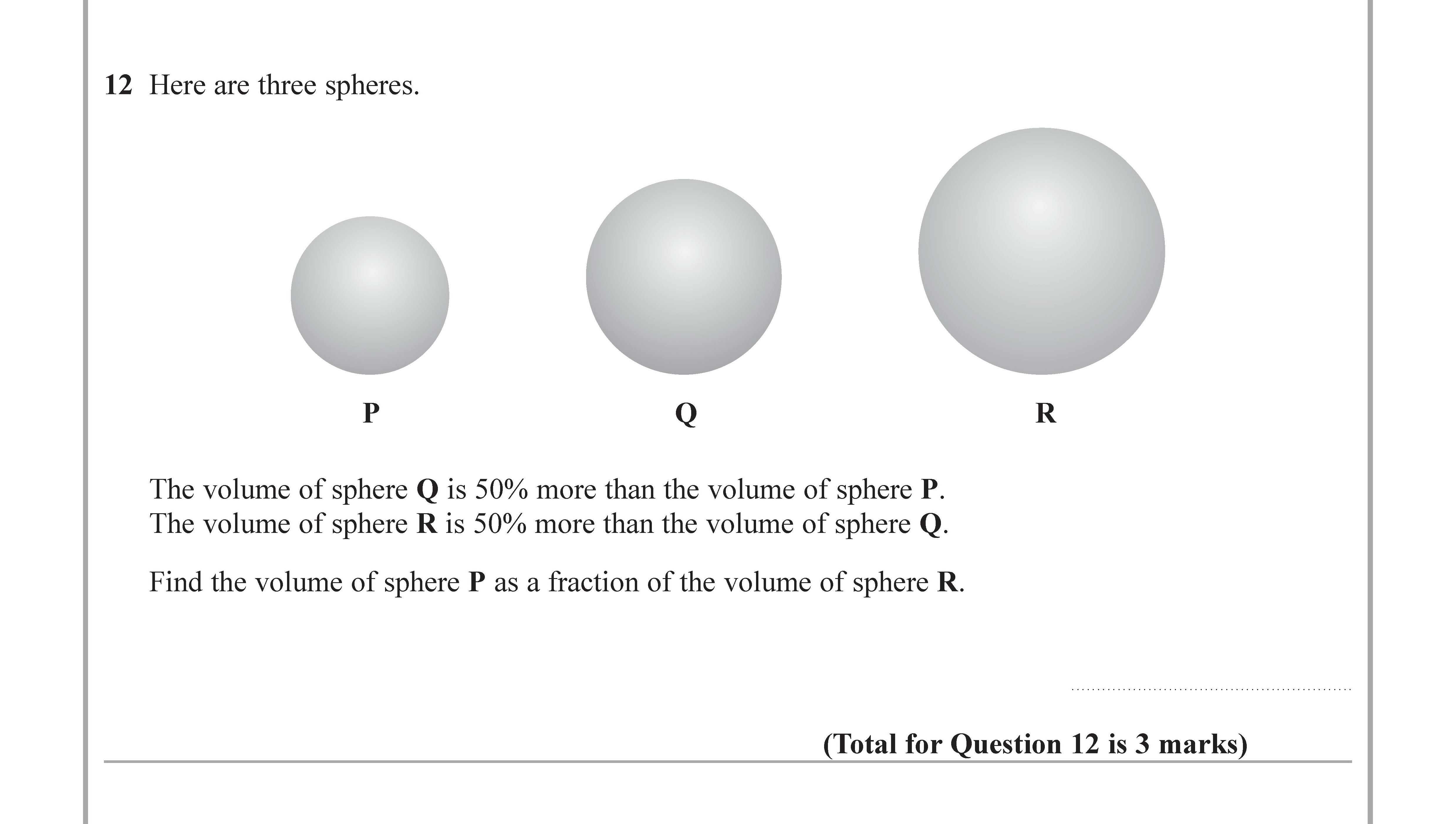 Here-are-three-spheres-Edexcel-GCSE Maths-Question 14-2019-Paper 1.png