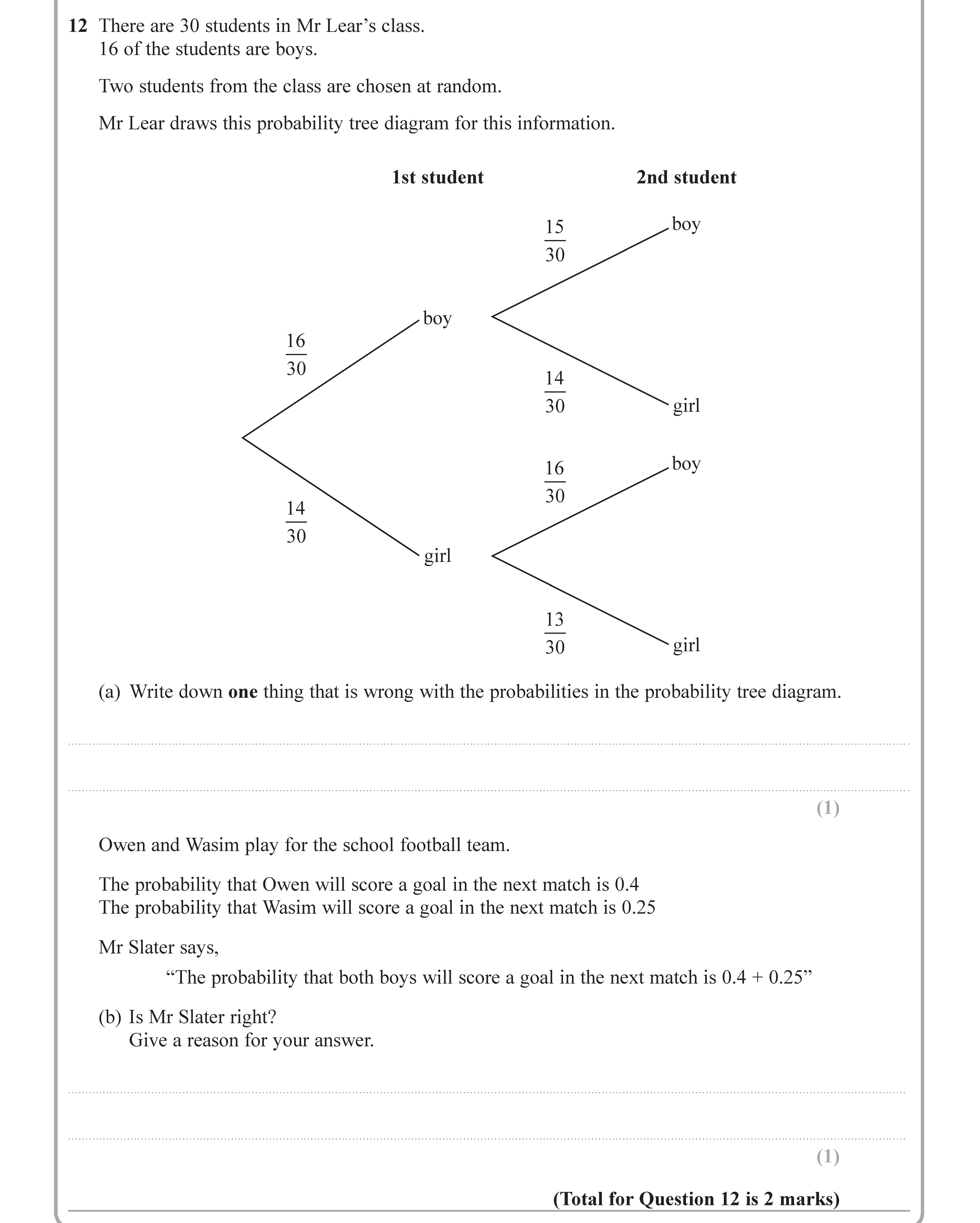 12-There-are-30-students-in-Mr-Lear’s-class-Edexcel-GCSE Maths-Question 12-2017-Paper 2.png