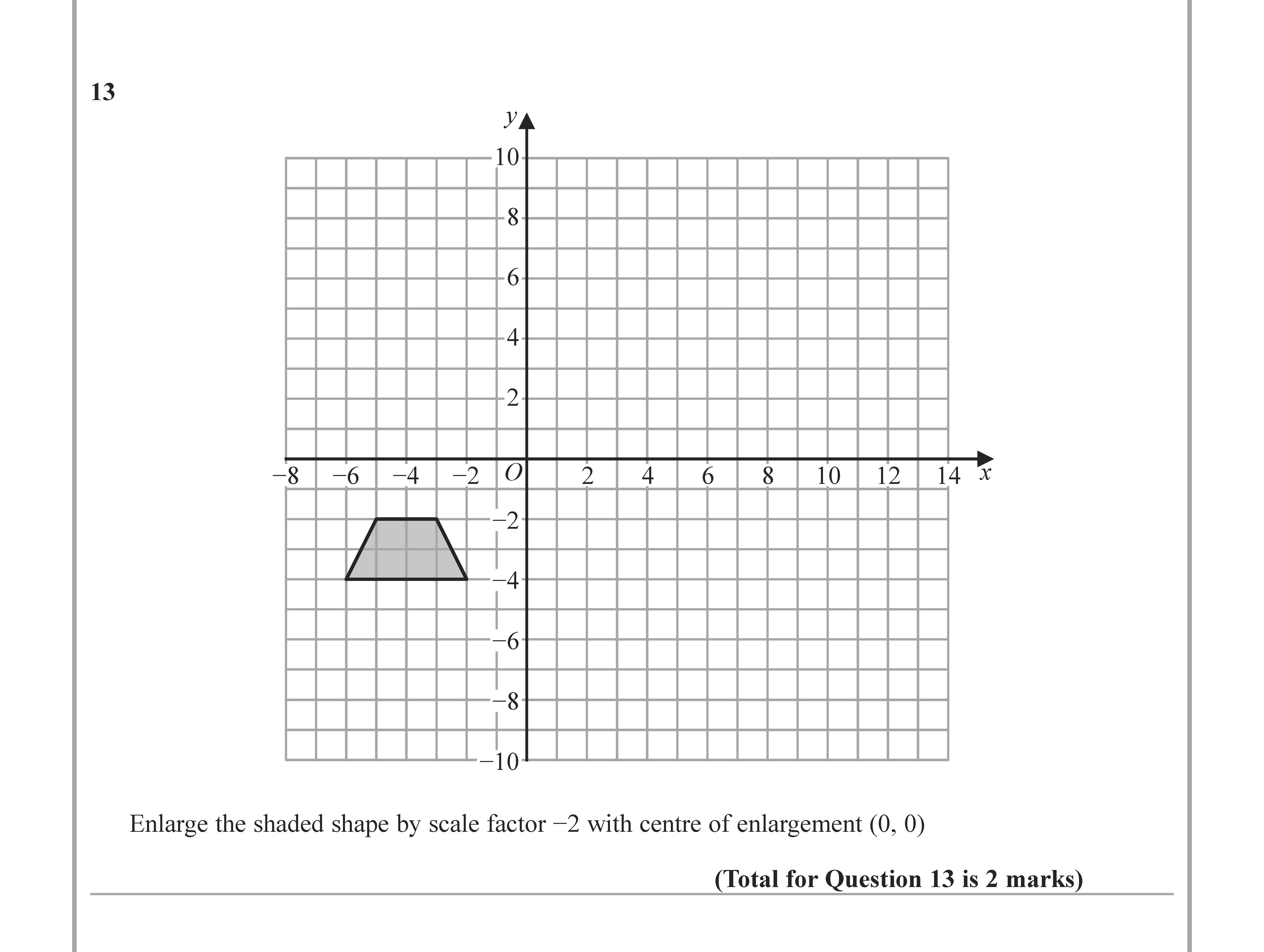 Enlarge-the-shaded-shape-by-scale-factor--2-with-centre-of-enlargement-(0,-0).--Edexcel-GCSE Maths-Question 14-2022-Paper 2.png