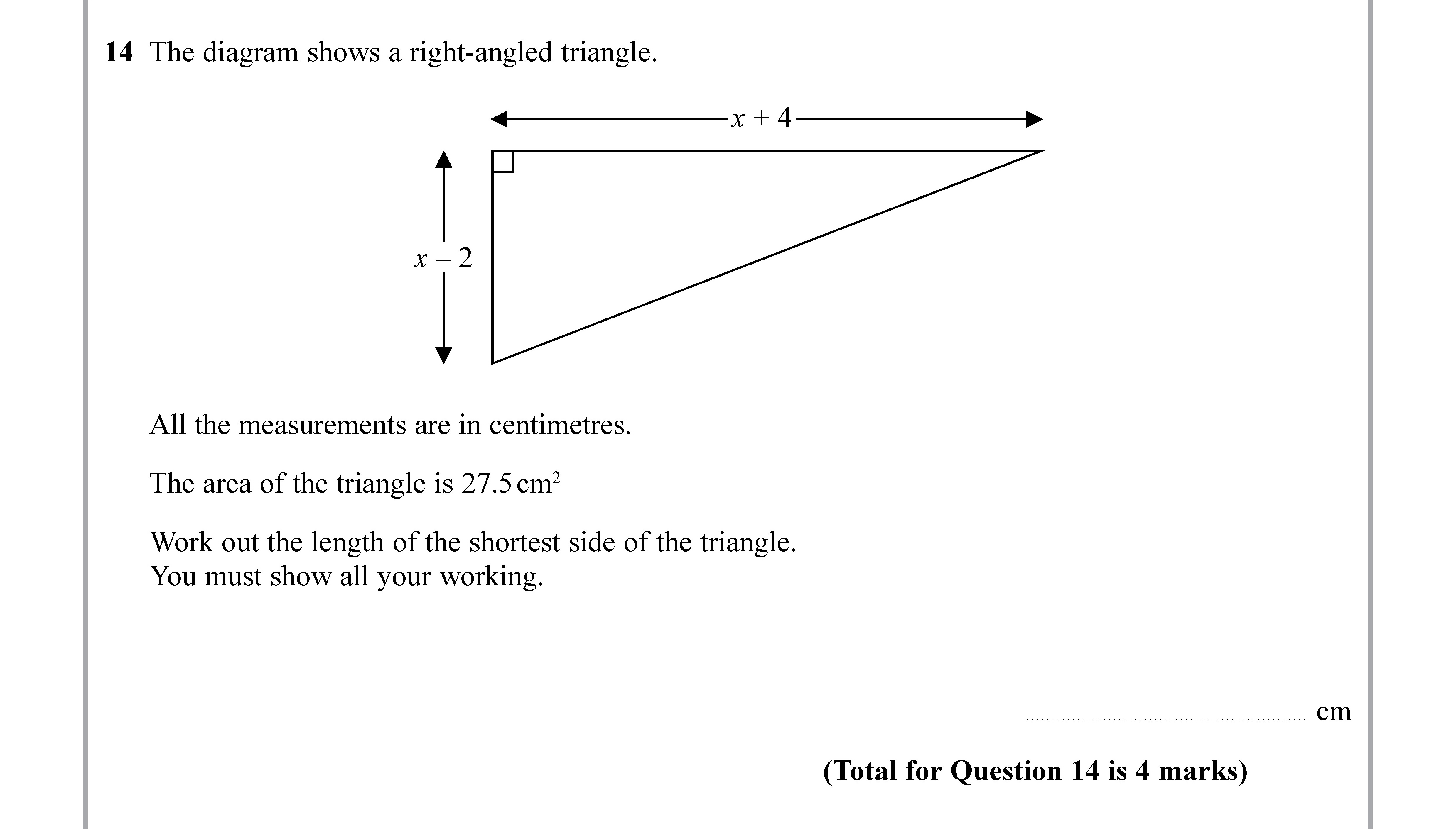 The-diagram-shows-a-right-angled-triangle-Edexcel-GCSE Maths-Question 17-2019-Paper 1.png