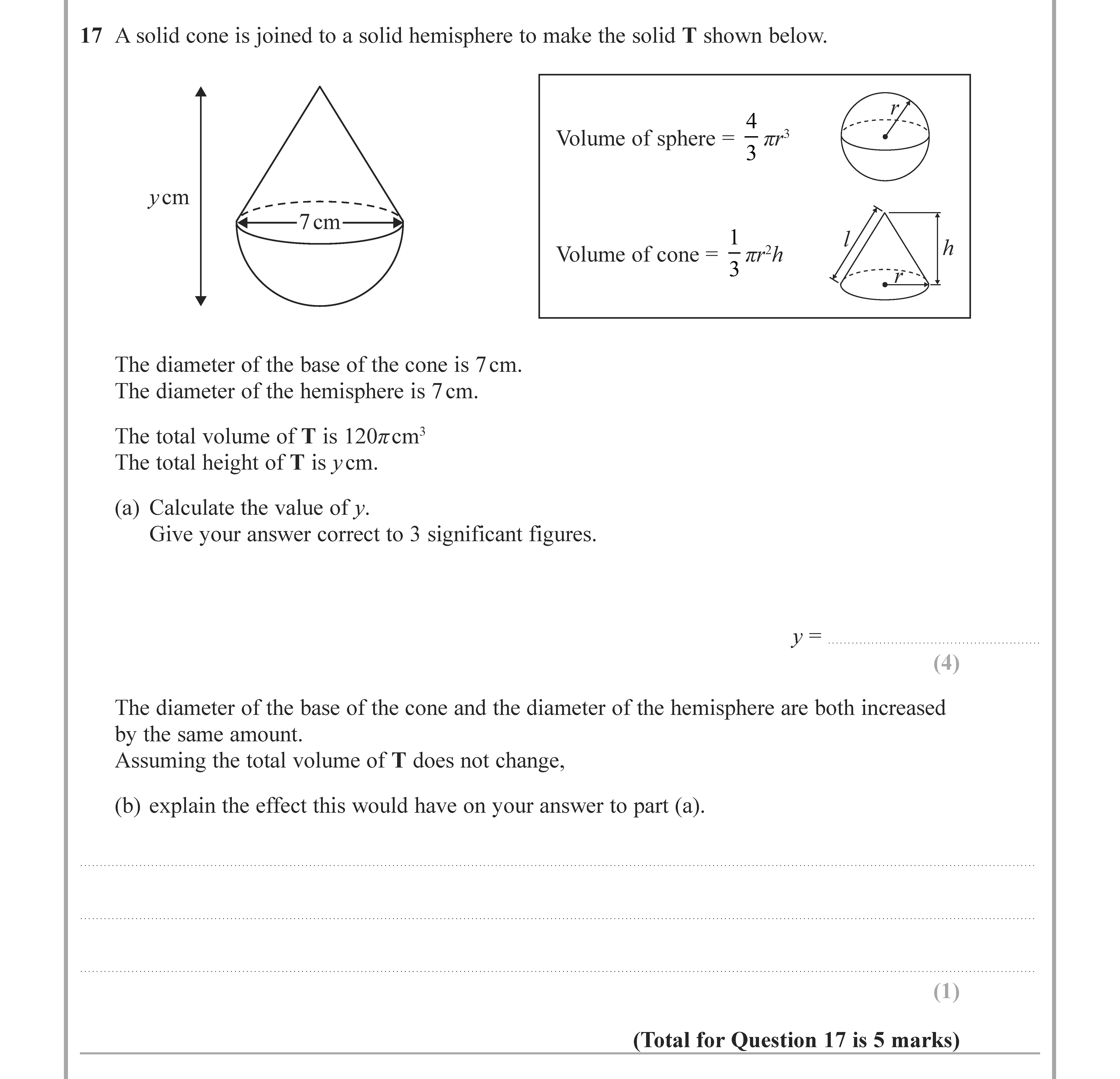 A-solid-cone-is-joined-to-a-solid-hemisphere-to-make-the-solid-T-shown-below-Edexcel-GCSE Maths-Question 18-2022-Paper 2.png