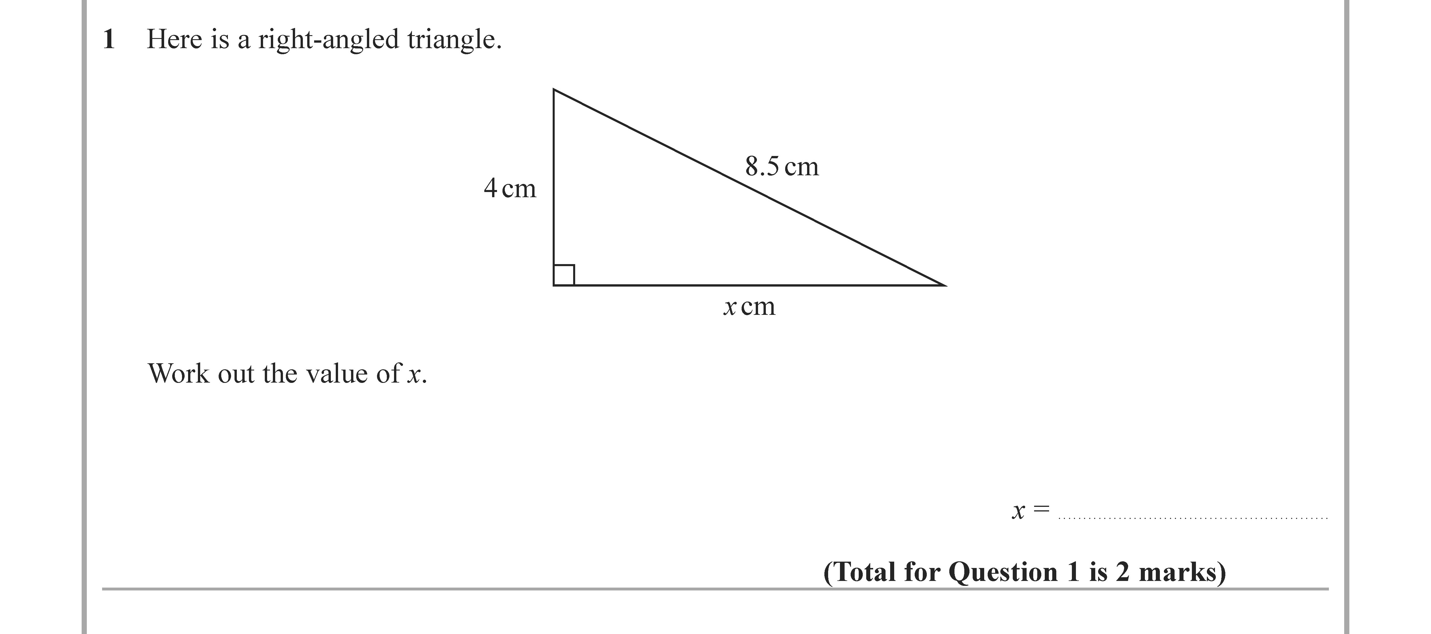 Here-is-a-right-angled-triangle-Edexcel-GCSE Maths-Question 2-2022-Paper 3.png