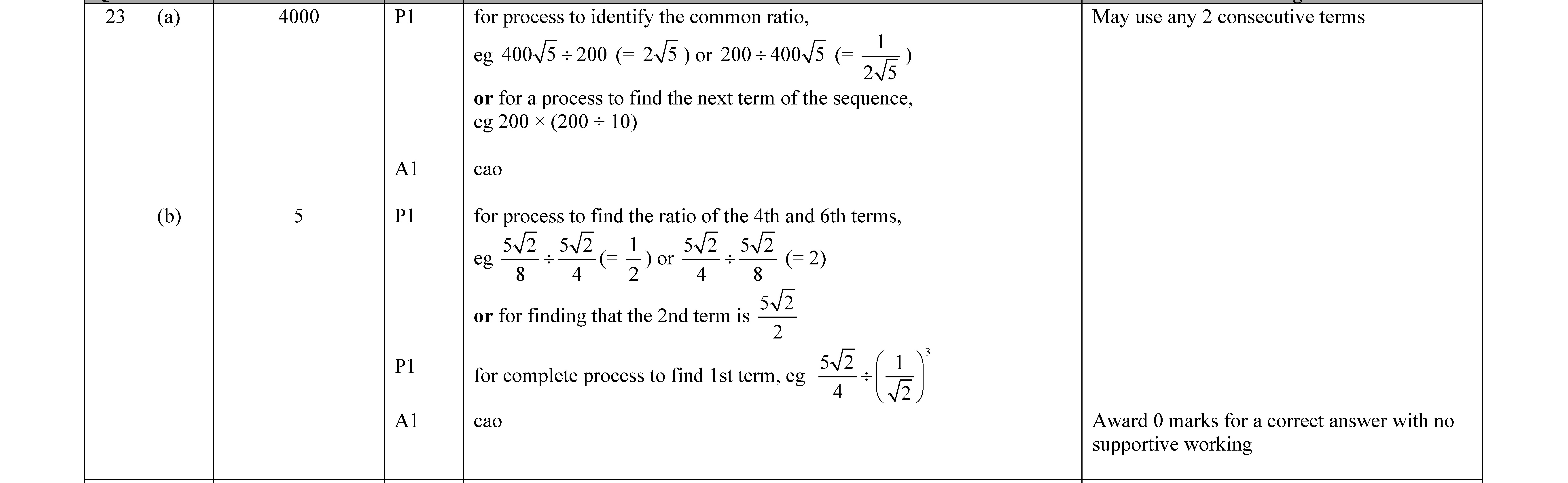 23.-(a)-For-process-to-identify-the-common-ratio-Edexcel-GCSE Maths-Question 23-2022-Paper 1.png