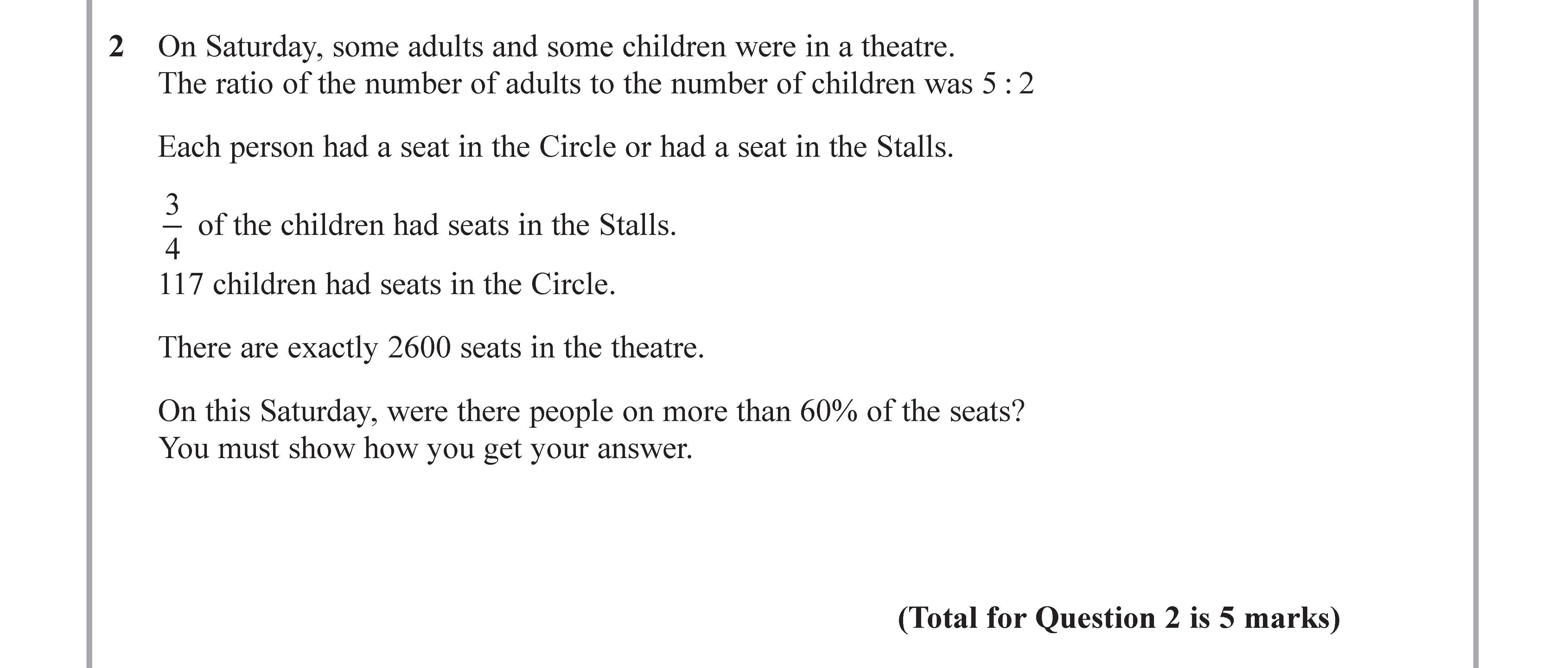 On-Saturday,-some-adults-and-some-children-were-in-a-theatre-Edexcel-GCSE Maths-Question 2-2017-Paper 2.png