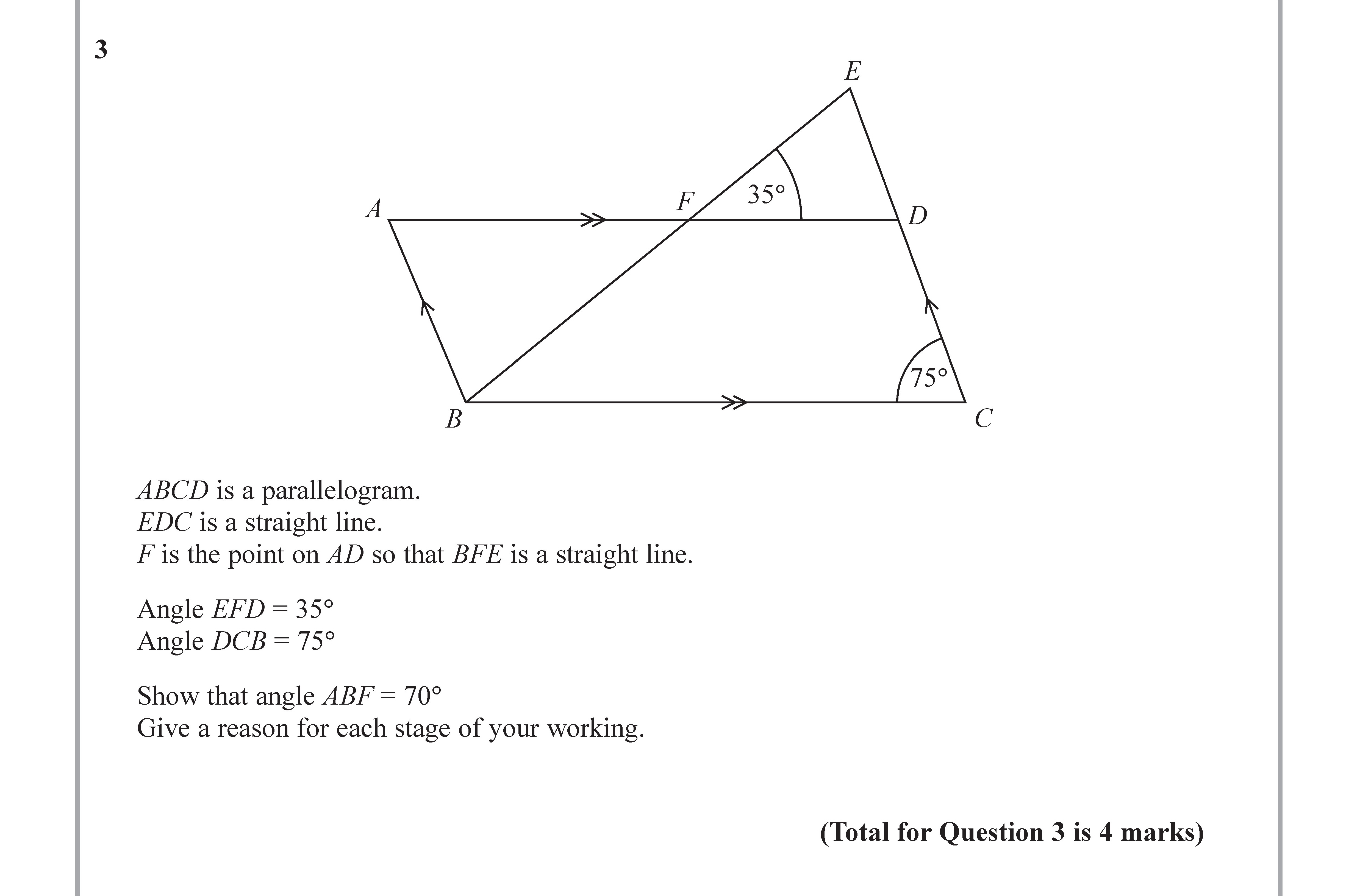 ABCD-is-a-parallelogram-Edexcel-GCSE Maths-Question 3-2017-Paper 1.png