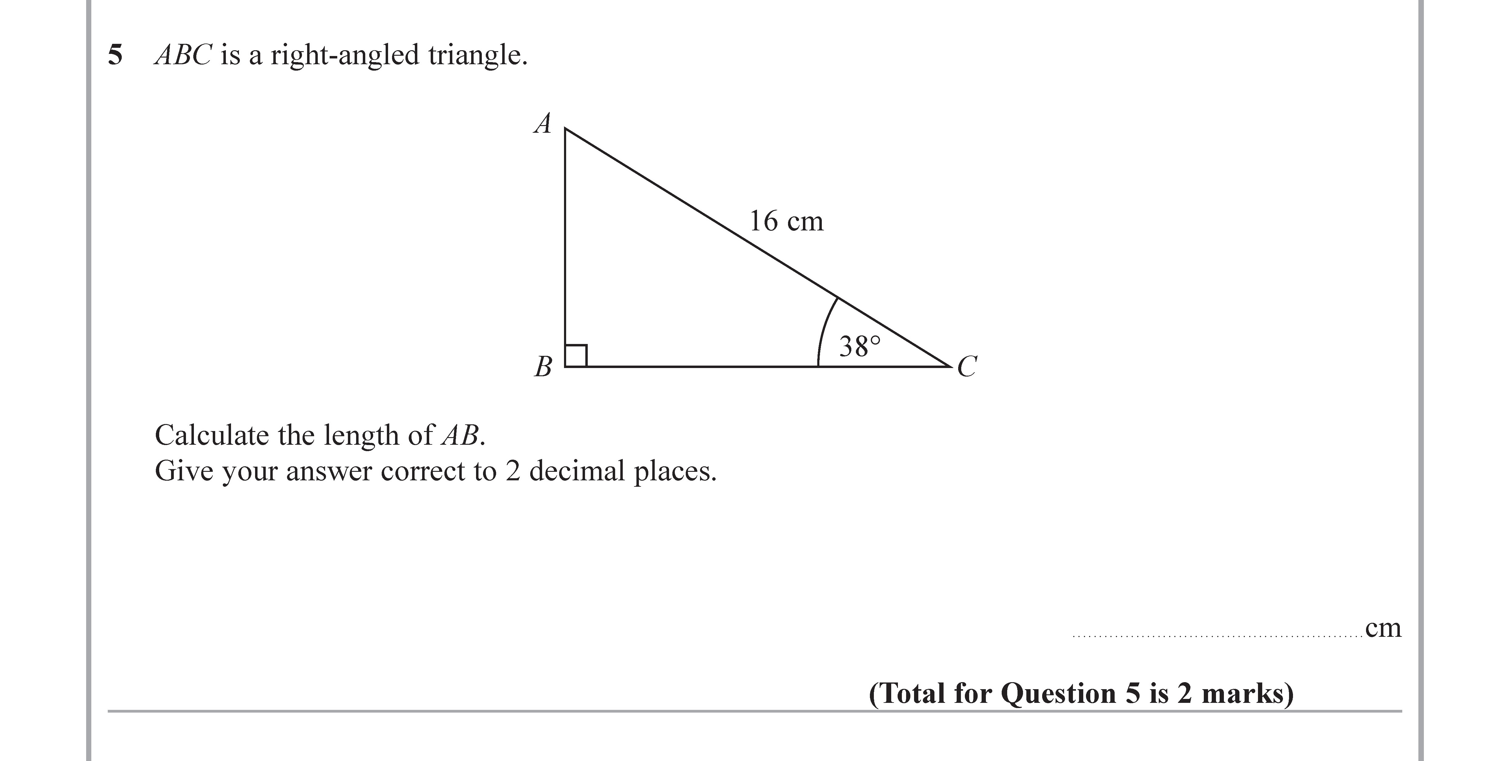 ABC-is-a-right-angled-triangle-Edexcel-GCSE Maths-Question 6-2019-Paper 2.png