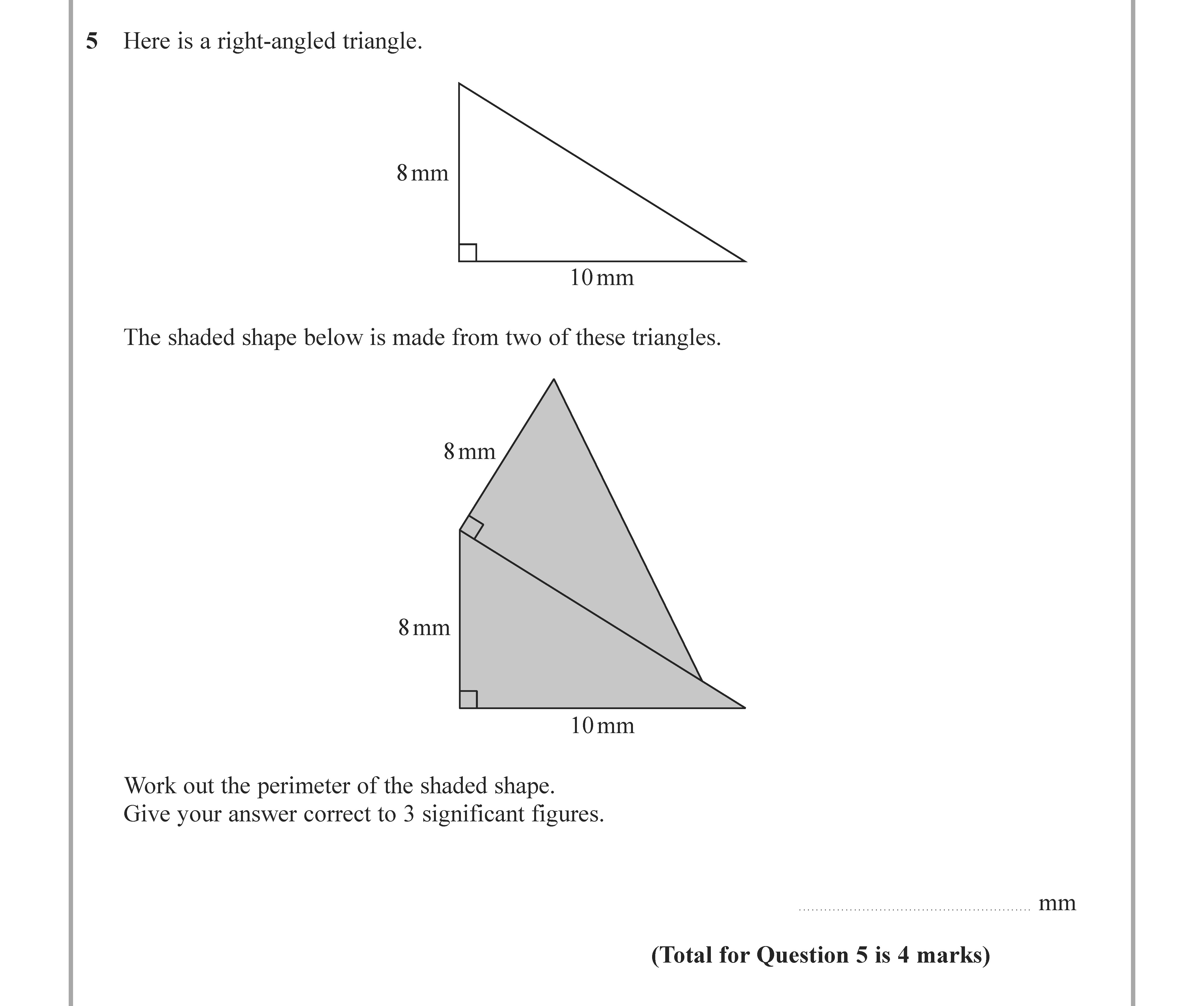 Here-is-a-right-angled-triangle-Edexcel-GCSE Maths-Question 6-2021-Paper 2.png